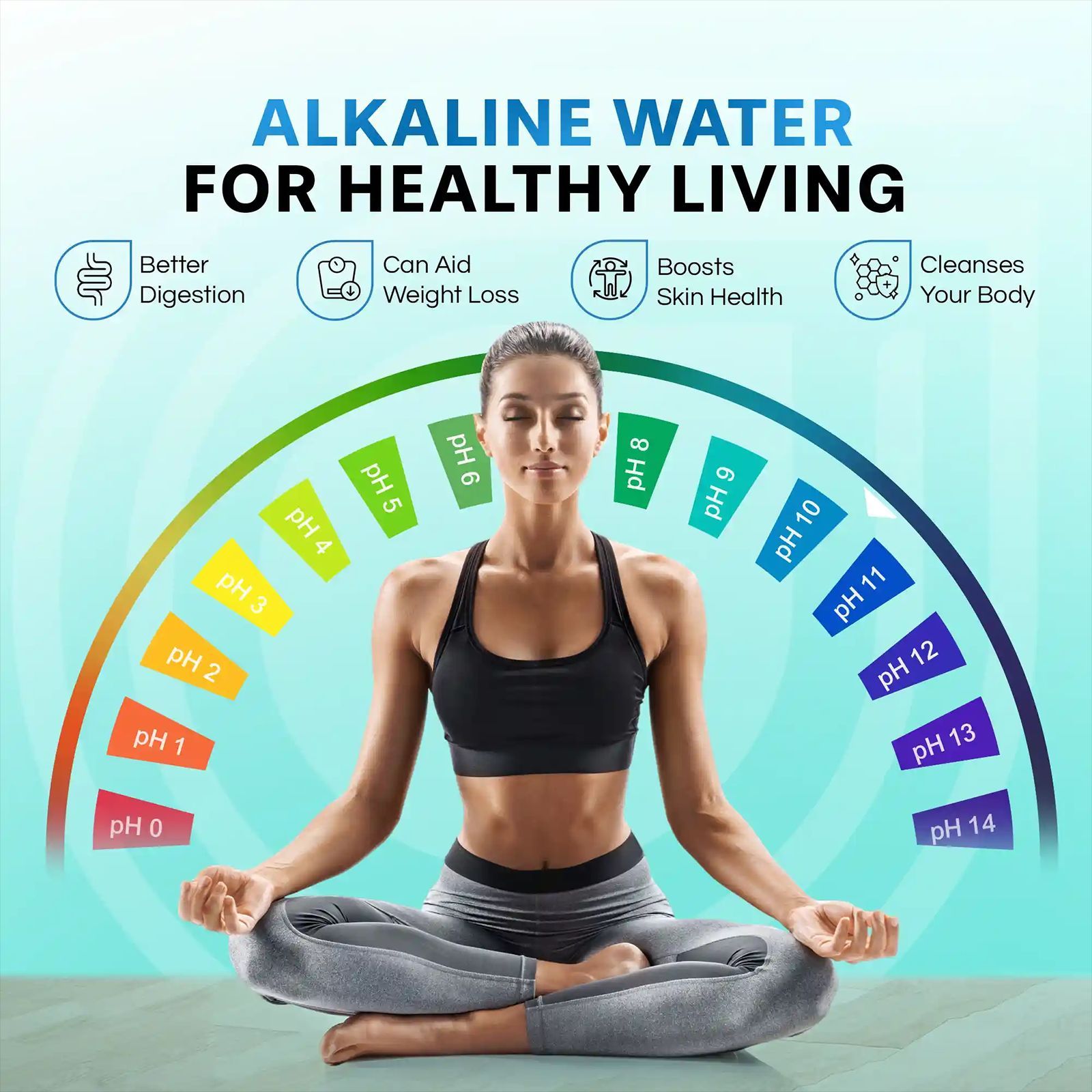 Aquaguard Enrich Astor 6L RO + UV + Alkaline 2X Water Purifier with Mega Sediment Filter (Black)_10