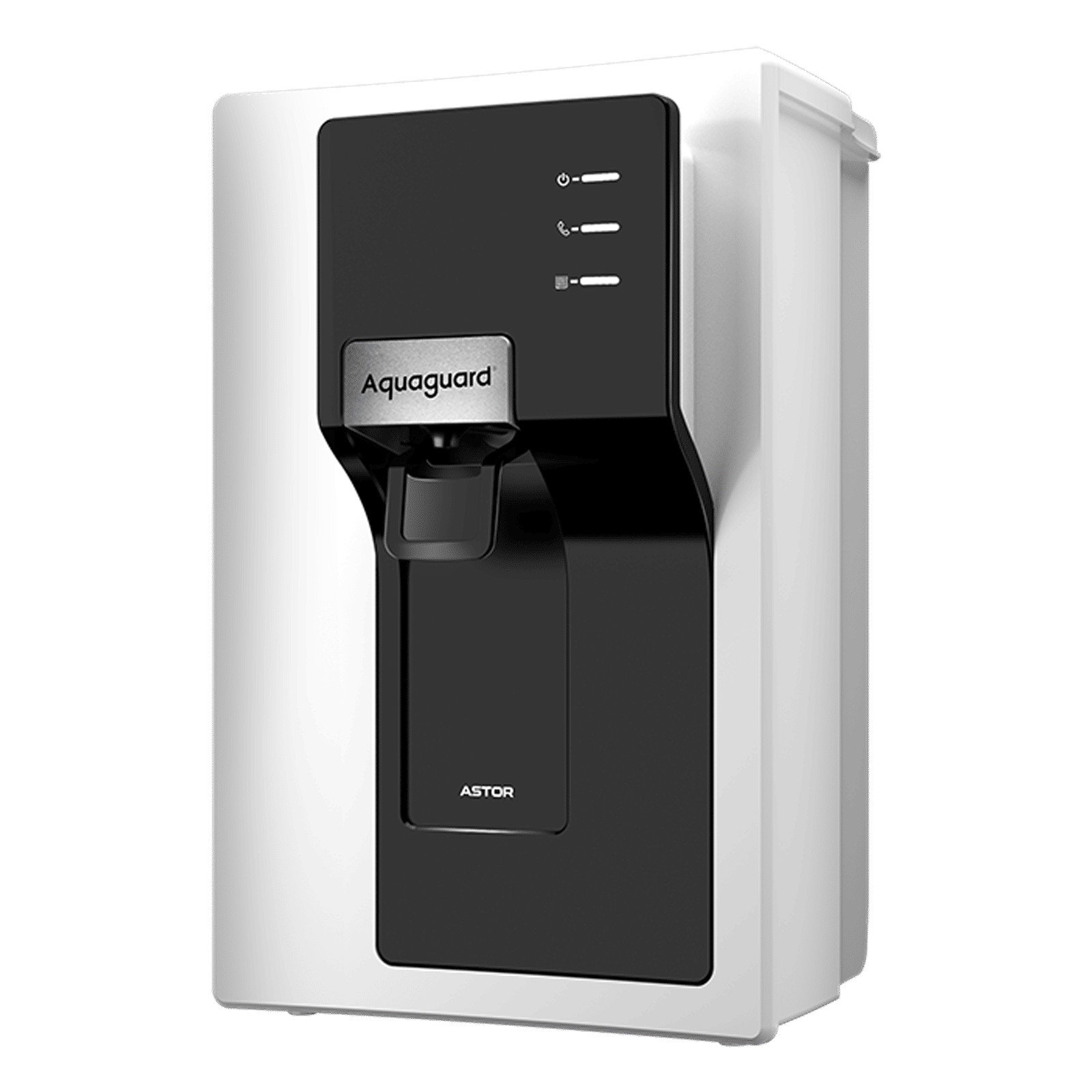 Aquaguard Enrich Astor 6L RO + UV + Alkaline 2X Water Purifier with Mega Sediment Filter (Black)_4