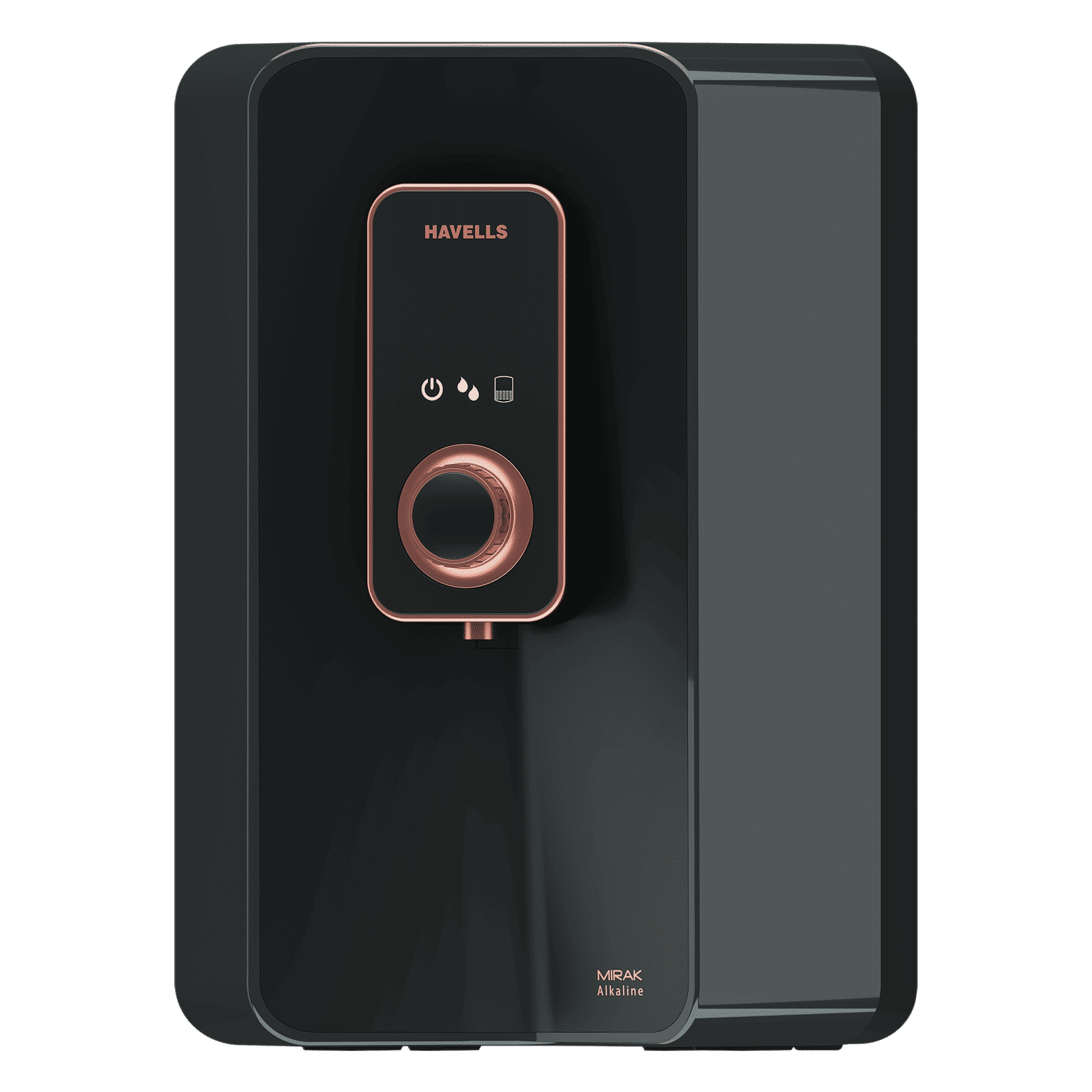 HAVELLS Mirak 6L RO + UV + Alkaline Water Purifier with Smart Alerts (Black)_4