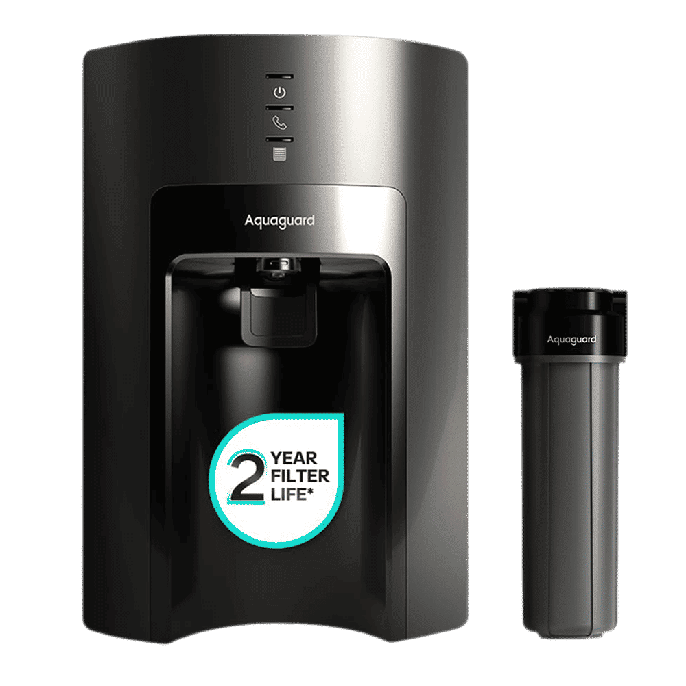 Aquaguard Sure Delight 6L RO + UV Water Purifier with NanoPore 2X Filter Technology (Black)_1