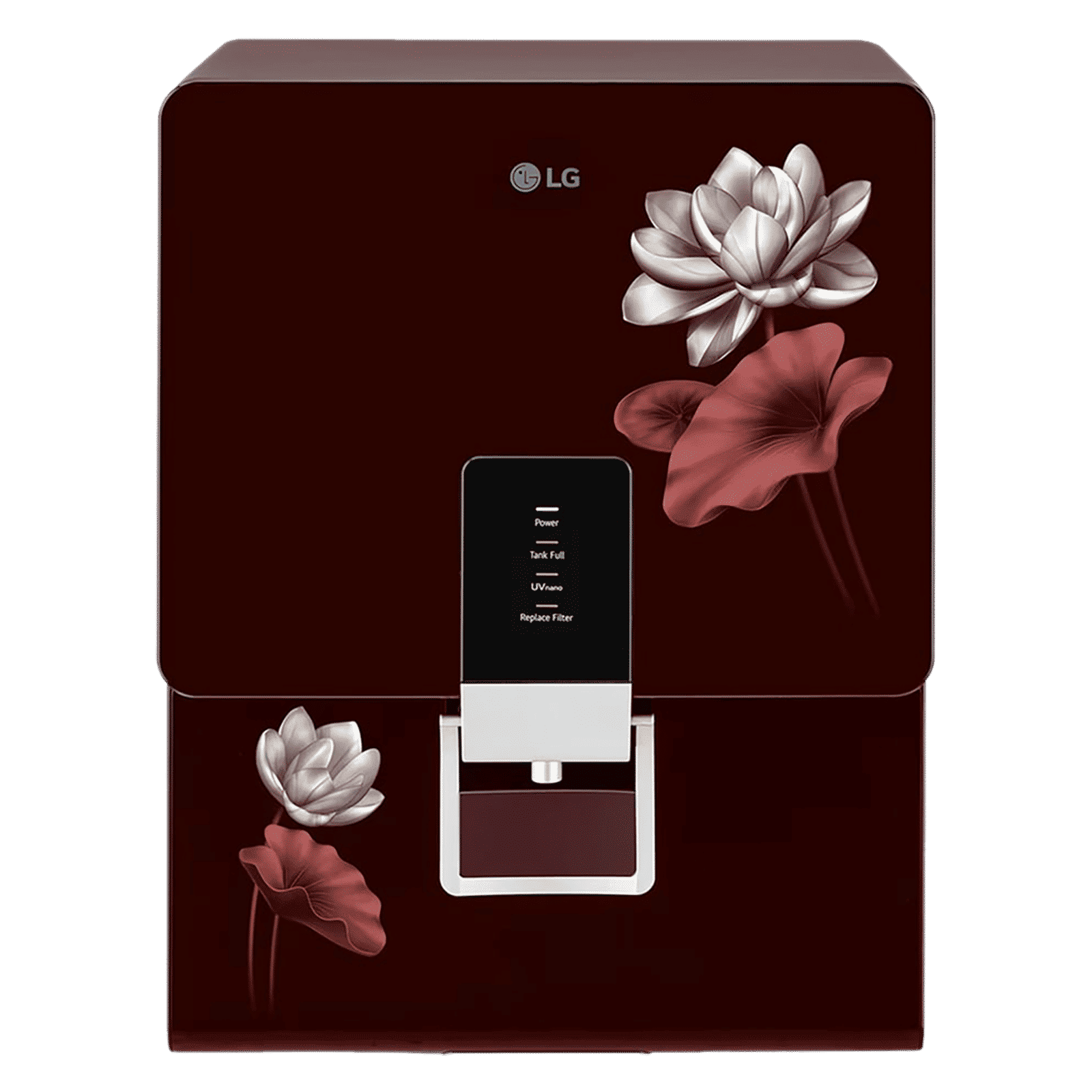 LG 8L RO + UV + Mineral Booster Water Purifier with Multi Stage Filtration (Crimson Red)_1