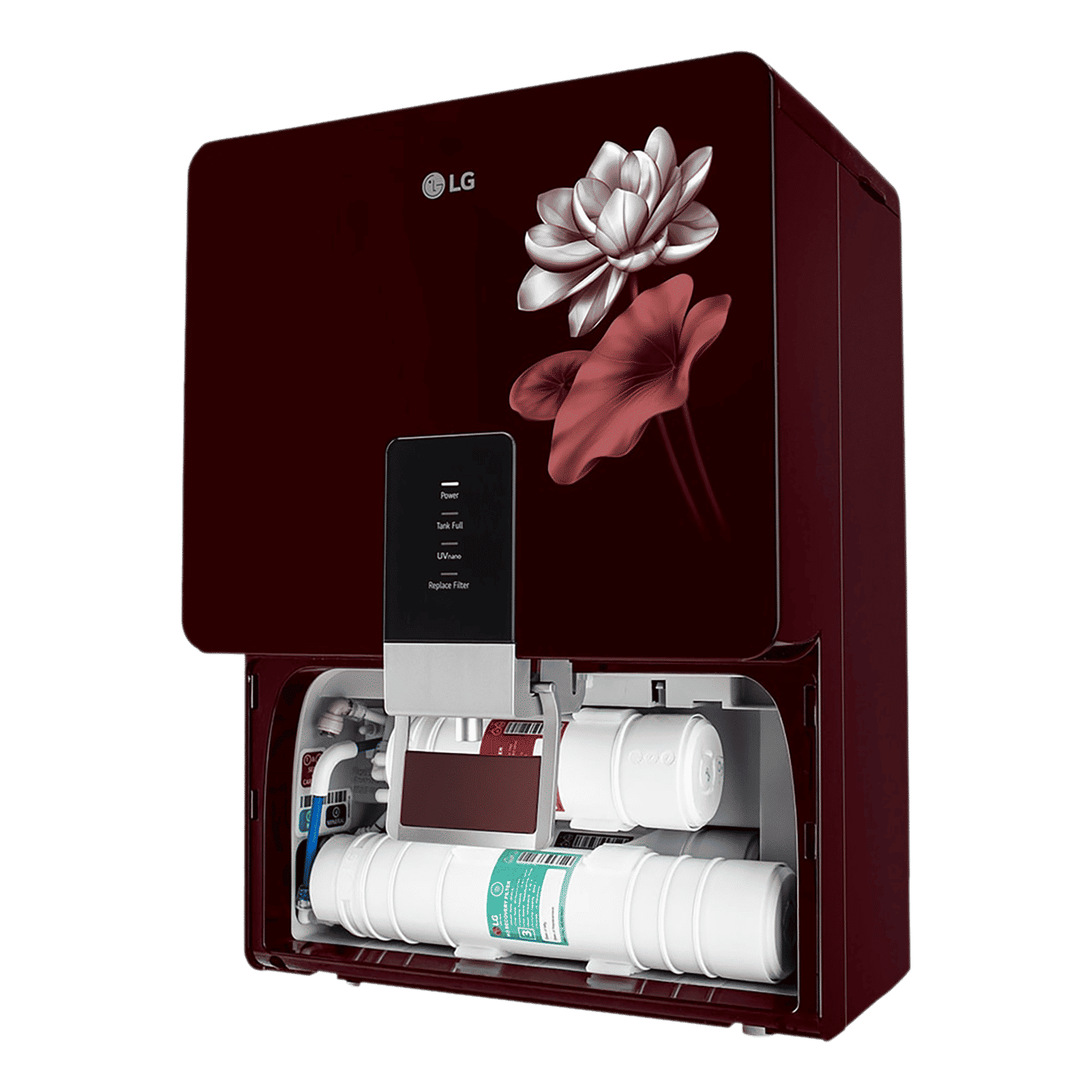 LG 8L RO + UV + Mineral Booster Water Purifier with Multi Stage Filtration (Crimson Red)_8