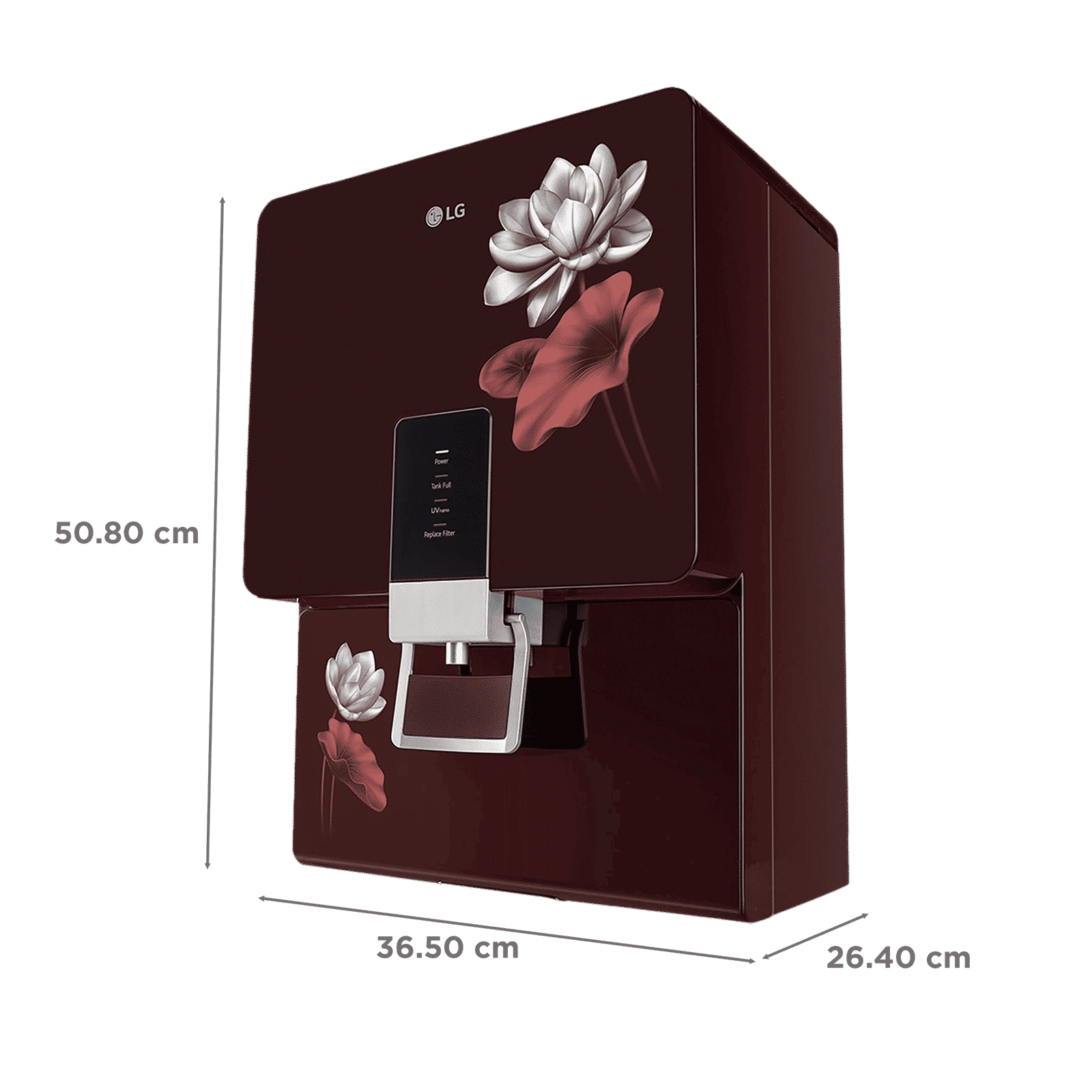 LG 8L RO + UV + Mineral Booster Water Purifier with Multi Stage Filtration (Crimson Red) LG 8L RO + UV + Mineral Booster Water Purifier with Multi Stage Filtration (Crimson Red)_2
