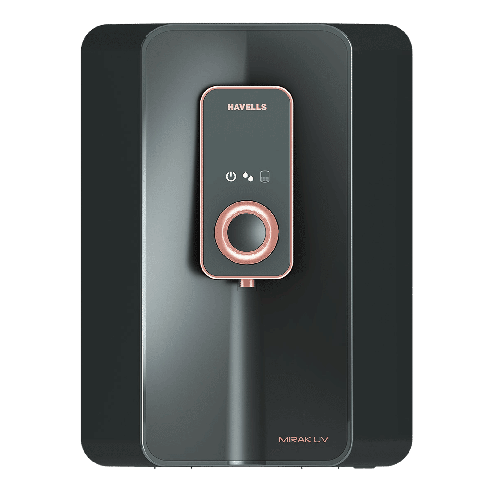 HAVELLS Mirak 6L UV + UF Water Purifier with Smart Indicators (Black) HAVELLS Mirak 6L UV + UF Water Purifier with Smart Indicators (Black)_1