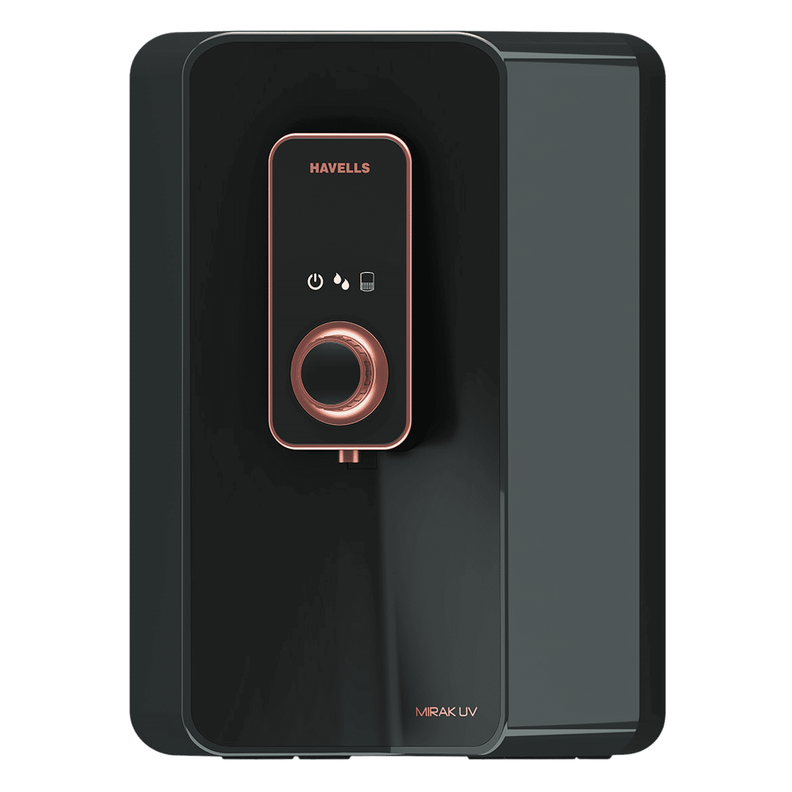 HAVELLS Mirak 6L UV + UF Water Purifier with Smart Indicators (Black) HAVELLS Mirak 6L UV + UF Water Purifier with Smart Indicators (Black)_2