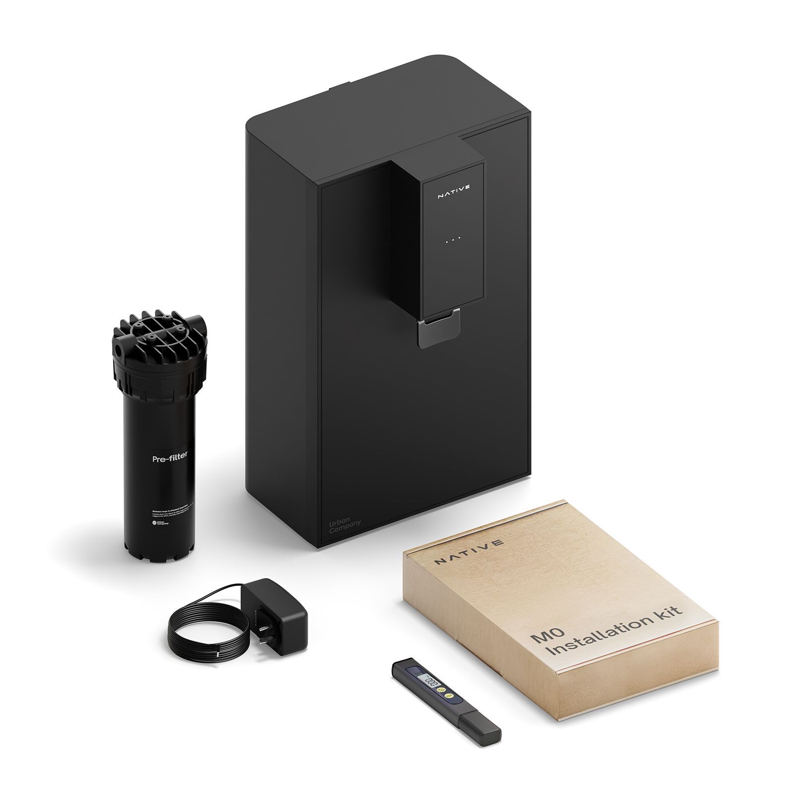 Native by UC M0 6L RO + UV + Minerals Water Purifier with Smart Rinse Technology (Black)_11