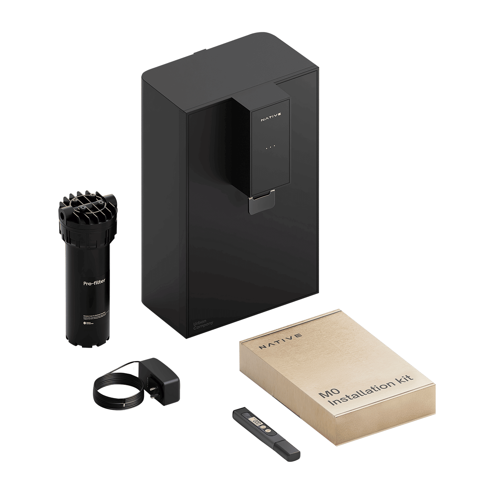 Native by UC M0 6L RO + UV + Minerals Water Purifier with Smart Rinse Technology (Black)_11