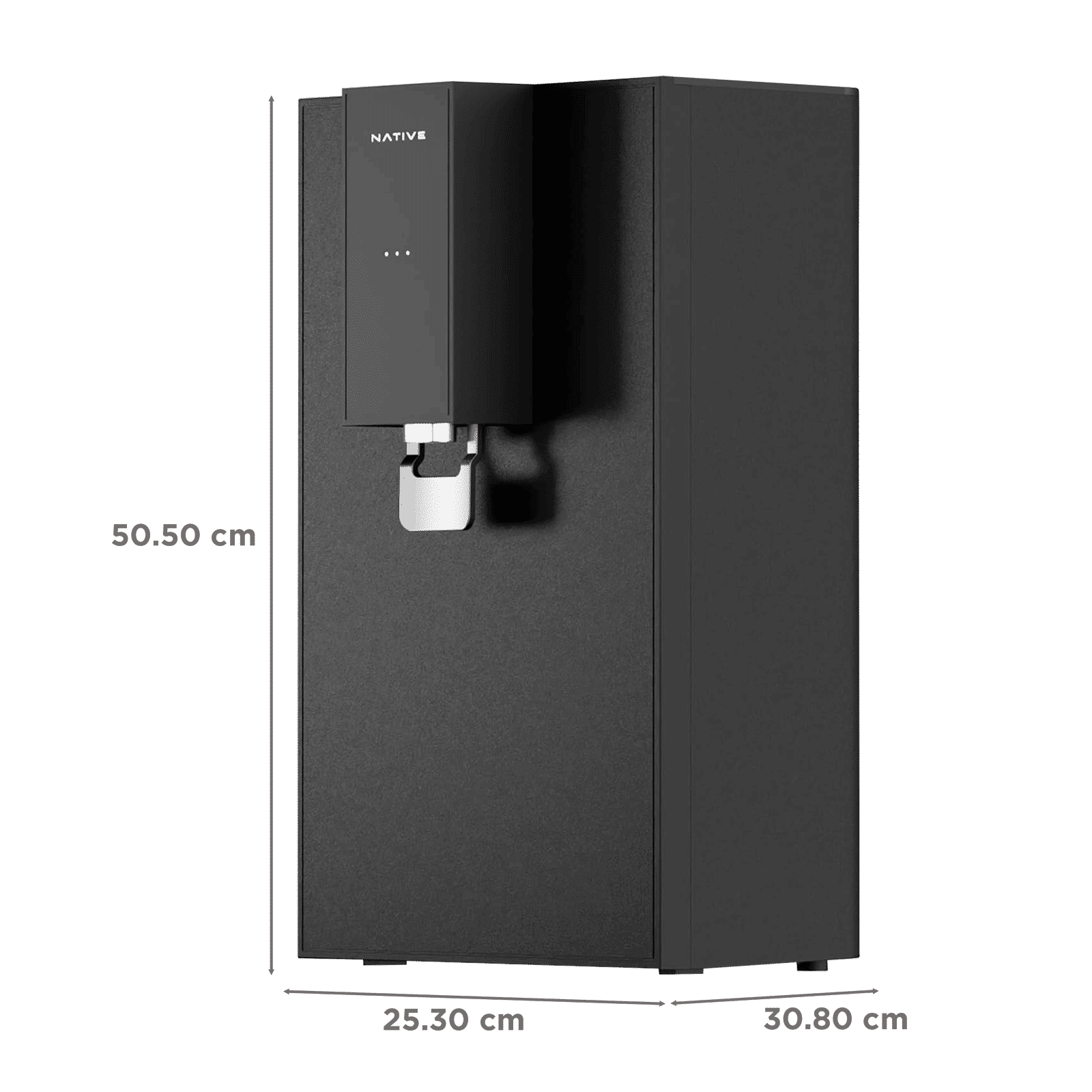 Native by UC M0 6L RO + UV + Minerals Water Purifier with Smart Rinse Technology (Black)_2