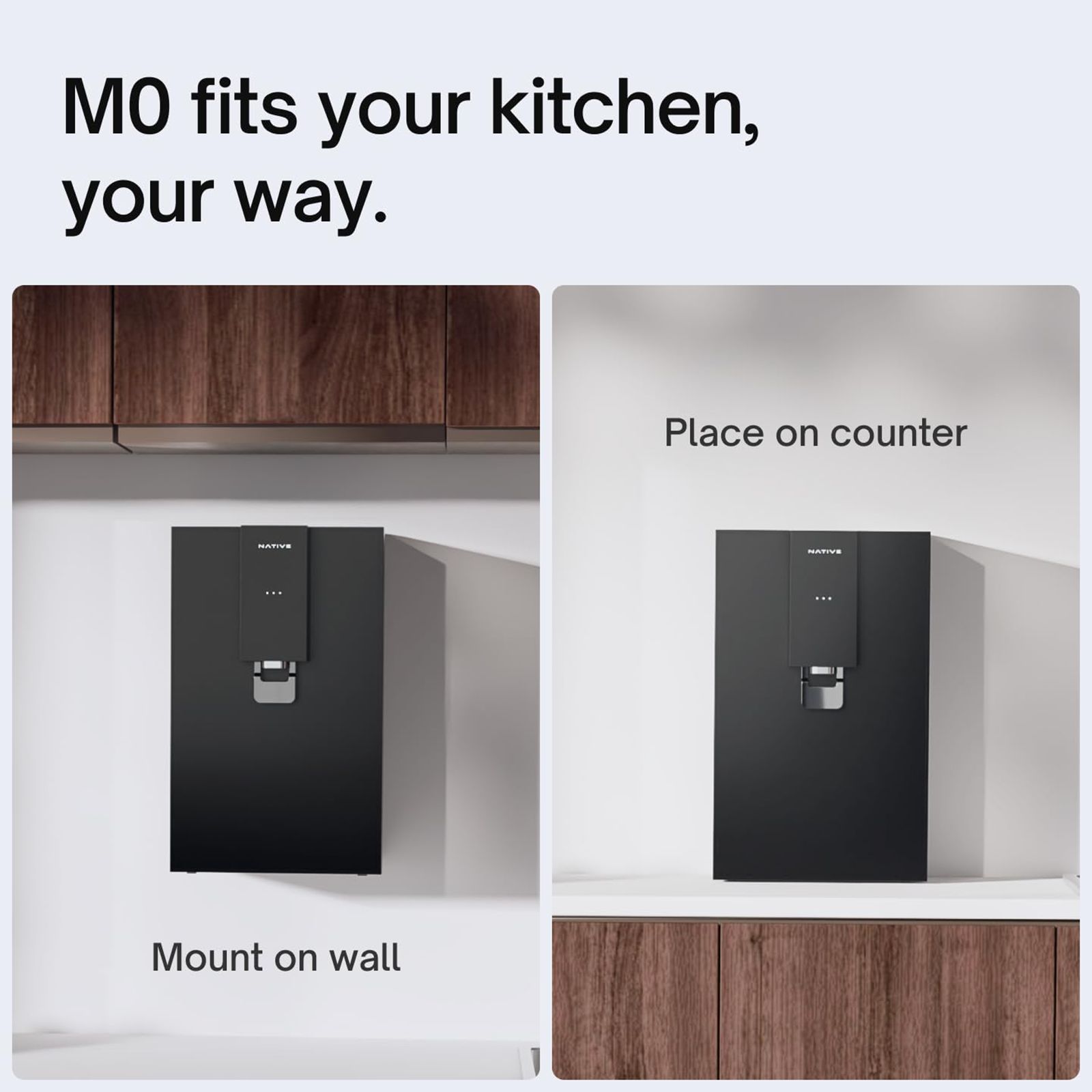 Native by UC M0 6L RO + UV + Minerals Water Purifier with Smart Rinse Technology (Black)_2