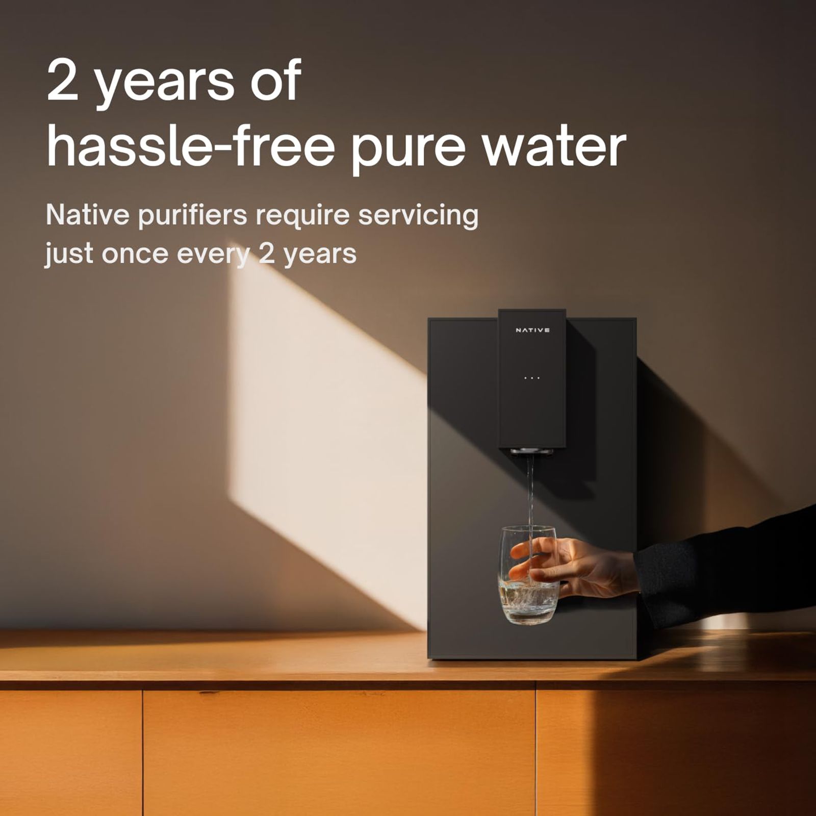 Native by UC M0 6L RO + UV + Minerals Water Purifier with Smart Rinse Technology (Black)_7