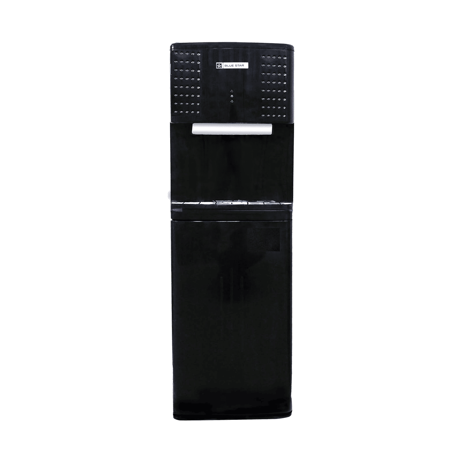 Blue Star GA Series Hot, Cold & Normal Bottom Load Water Dispenser with Cooling Cabinet (Black)_1