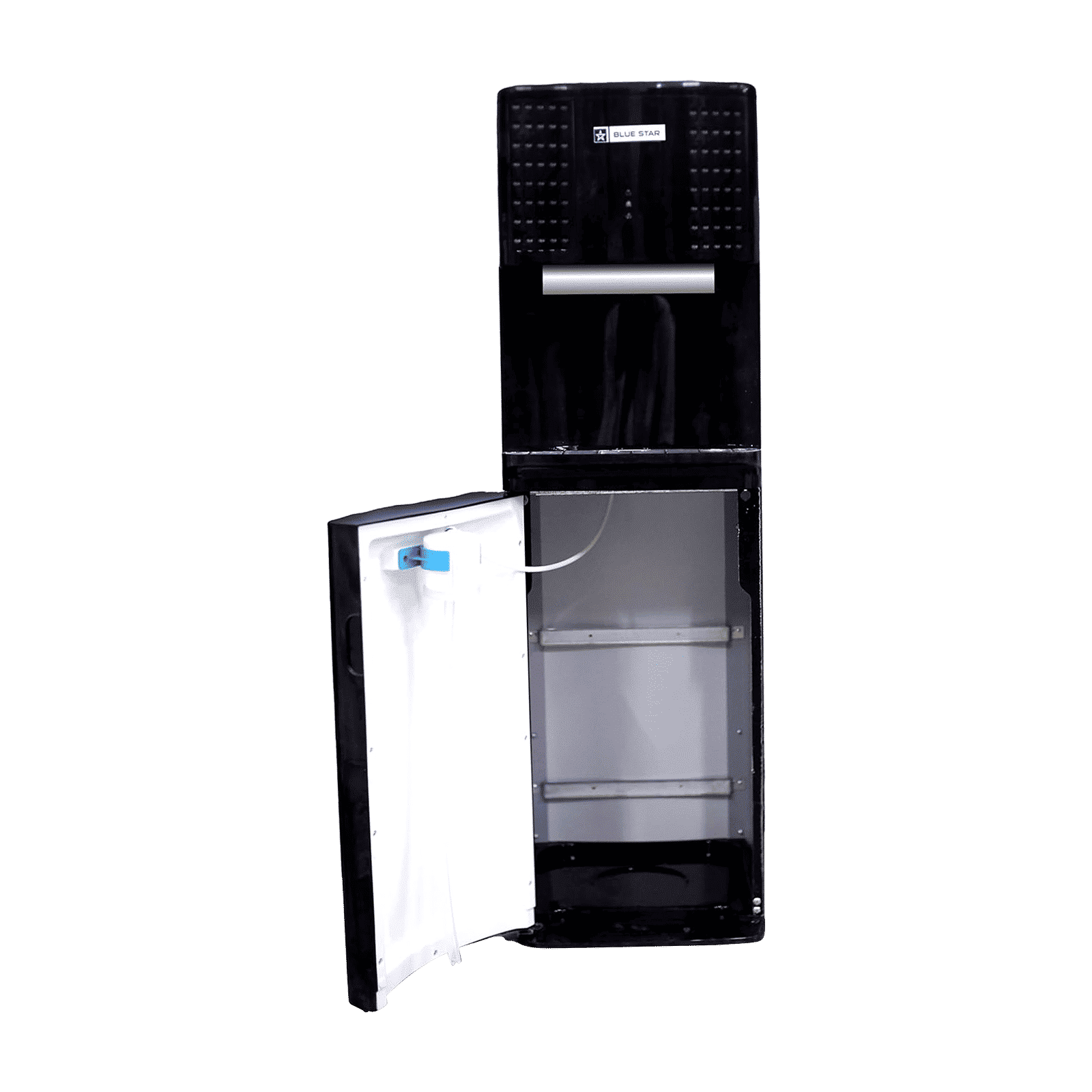 Blue Star GA Series Hot, Cold & Normal Bottom Load Water Dispenser with Cooling Cabinet (Black)_2