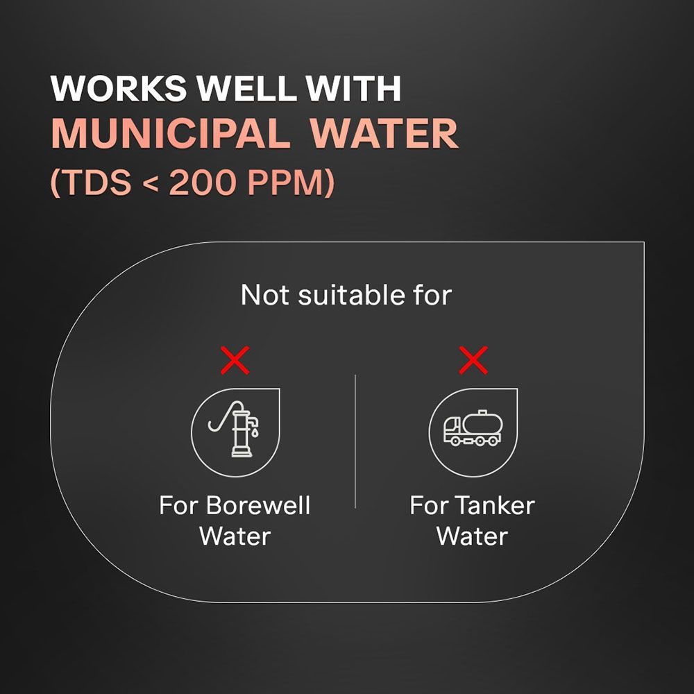 Aquaguard Aspire Slimtech 4L UV + UF Water Purifier with NanoPore 2X Filters (Black) Aquaguard Aspire Slimtech 4L UV + UF Water Purifier with NanoPore 2X Filters (Black)_9