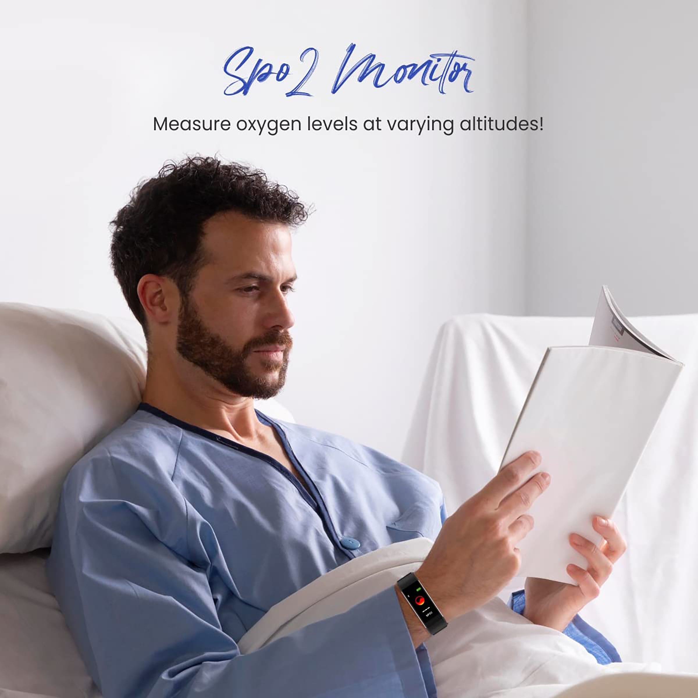 PORTRONICS Kronos X3 Smart Band with Steps Tracker (0.96 Inch Digital Display, IP67 Water Resistant, Black Strap)_8