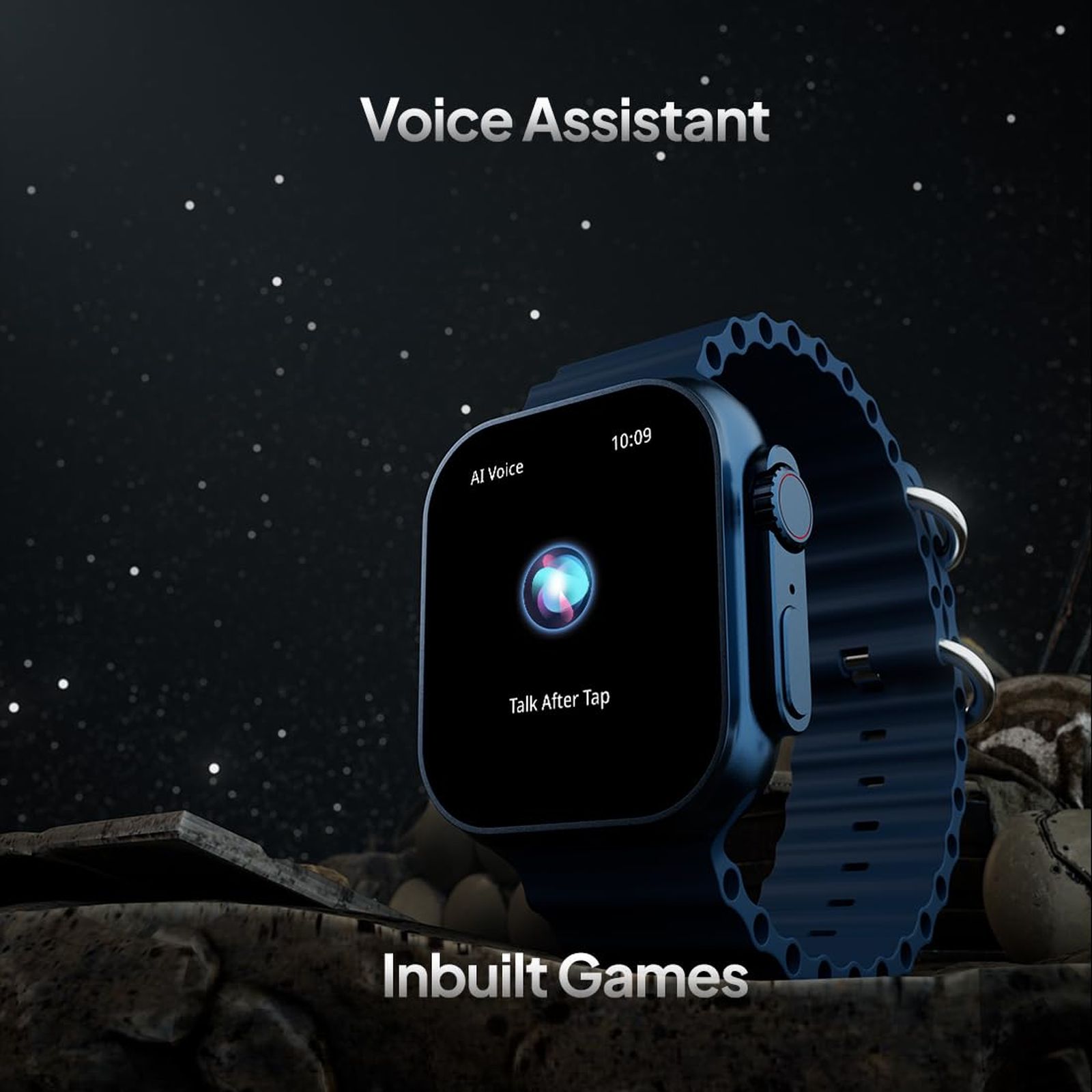 FIRE-BOLTT Gladiator Ocean Smartwatch with Bluetooth Calling (49.7mm Display, IP67 Water Resistant, Blue Strap) FIRE-BOLTT Gladiator Ocean Smartwatch with Bluetooth Calling (49.7mm Display, IP67 Water Resistant, Blue Strap)_4