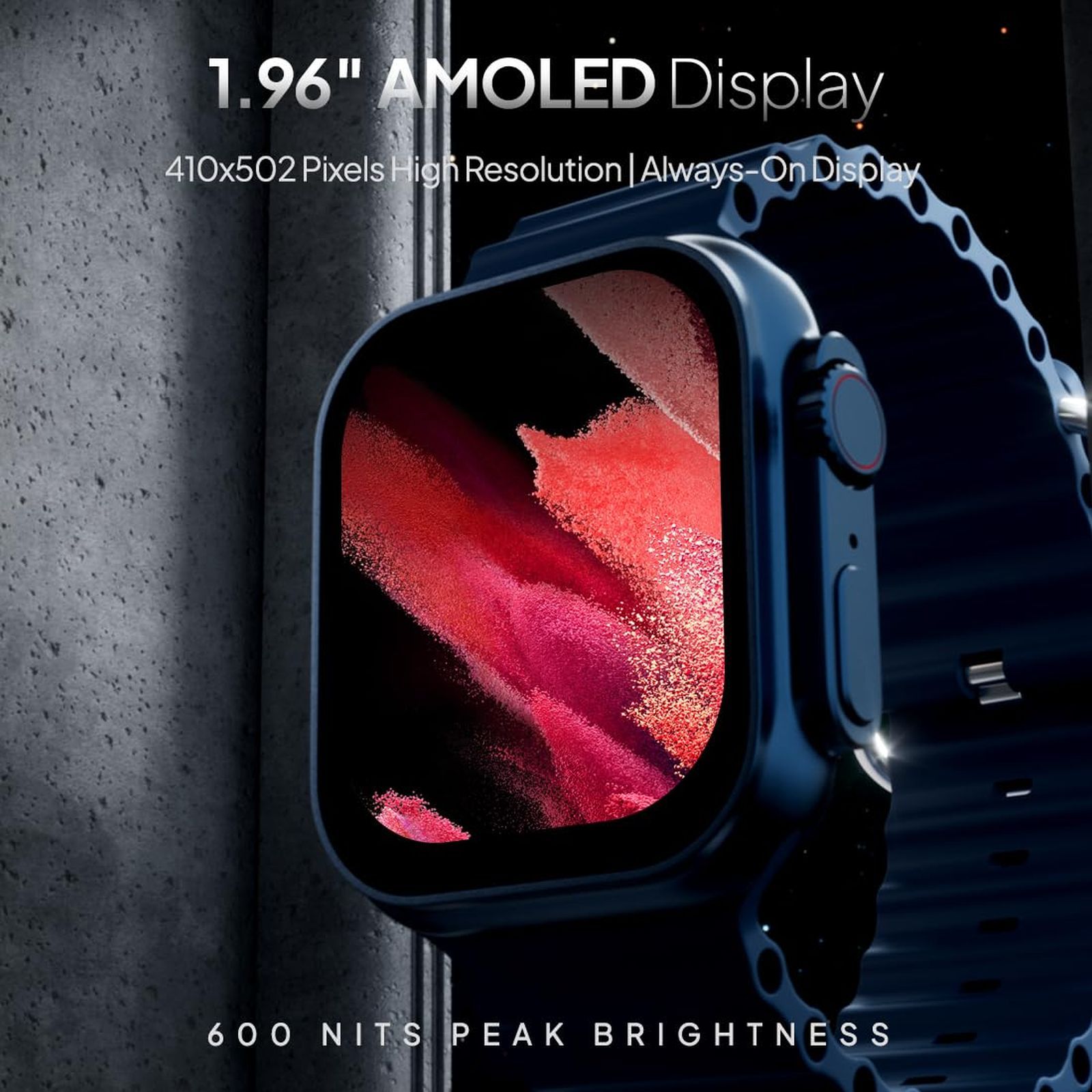 FIRE-BOLTT Gladiator Ocean Smartwatch with Bluetooth Calling (49.7mm Display, IP67 Water Resistant, Blue Strap) FIRE-BOLTT Gladiator Ocean Smartwatch with Bluetooth Calling (49.7mm Display, IP67 Water Resistant, Blue Strap)_6