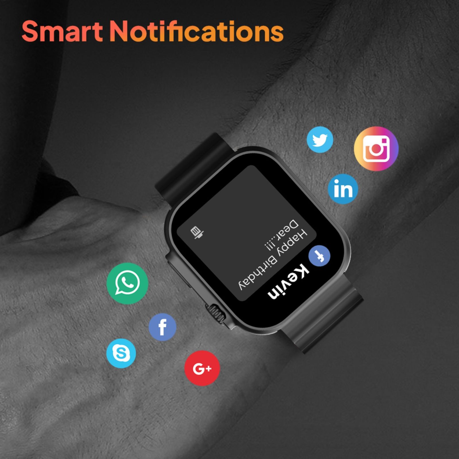 FIRE-BOLTT Supernova Smartwatch with Bluetooth Calling (45.2mm AMOLED Display, IP67 Water Resistant, Black Strap)_6