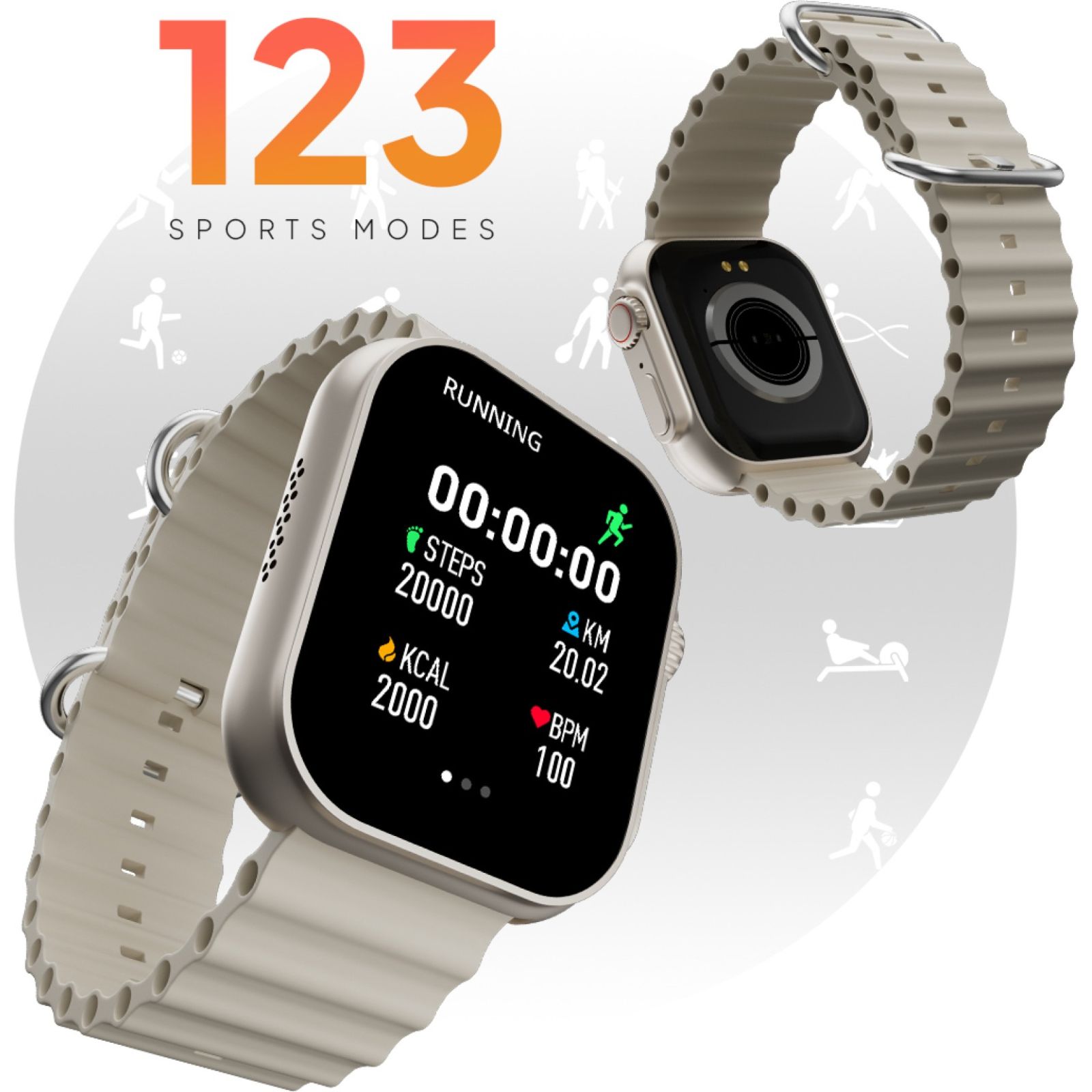 FIRE-BOLTT Supernova Smartwatch with Bluetooth Calling (45.2mm AMOLED Display, IP67 Water Resistant, Light Gold Strap) FIRE-BOLTT Supernova Smartwatch with Bluetooth Calling (45.2mm AMOLED Display, IP67 Water Resistant, Light Gold Strap)_4