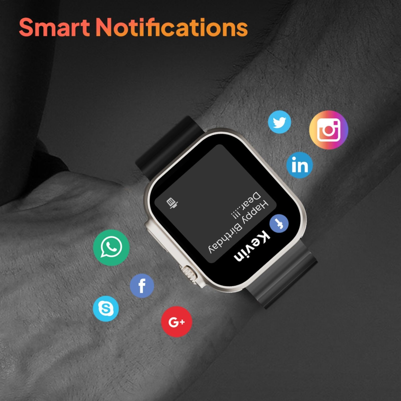 FIRE-BOLTT Supernova Smartwatch with Bluetooth Calling (45.2mm AMOLED Display, IP67 Water Resistant, Gold Black Strap)_7