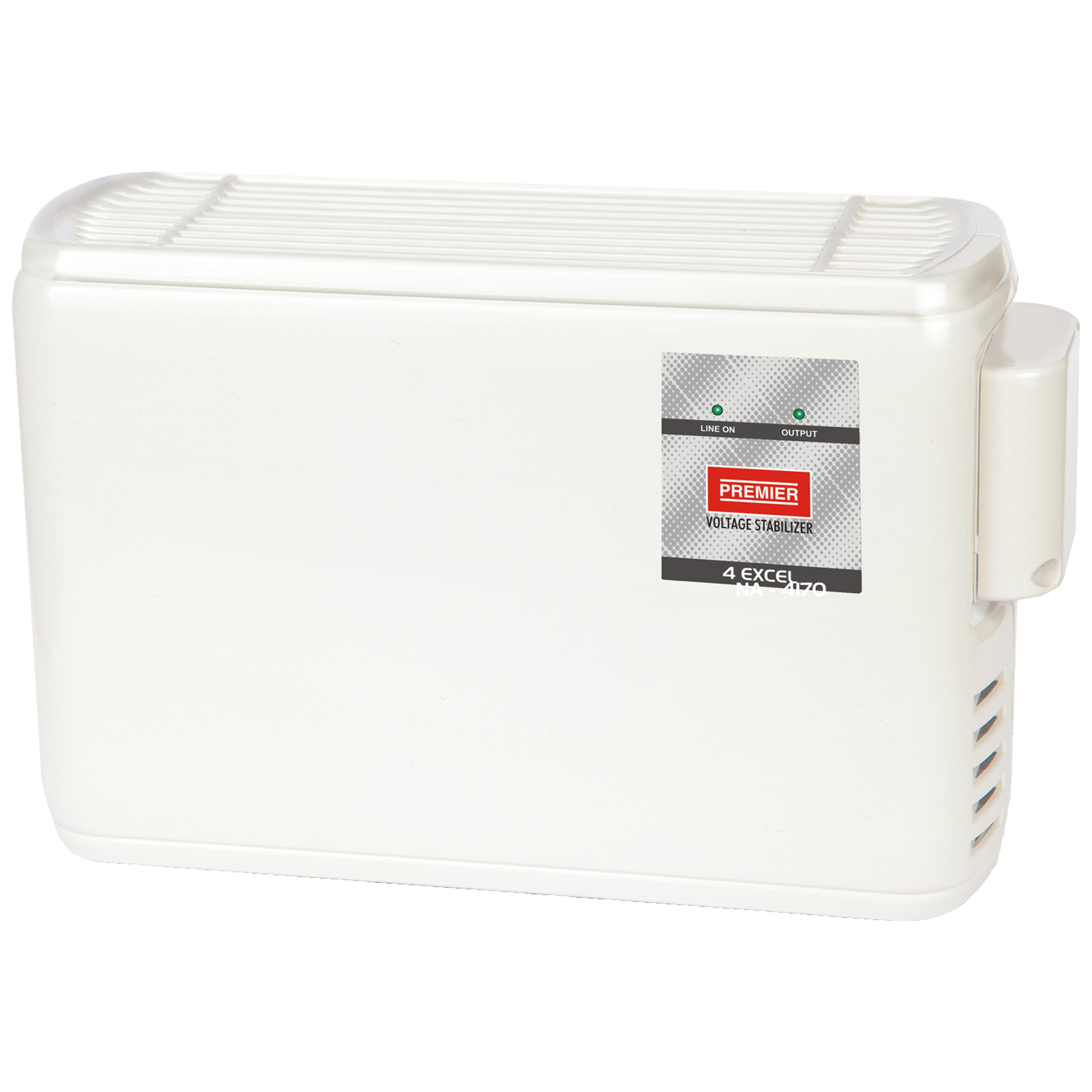 Premier 4KVA Excel Voltage Stabilizer For 1.5T Air Conditioner (185 - 265 V, Digital Display, 169915, White) Premier 4KVA Excel Voltage Stabilizer For 1.5T Air Conditioner (185 - 265 V, Digital Display, 169915, White)_1