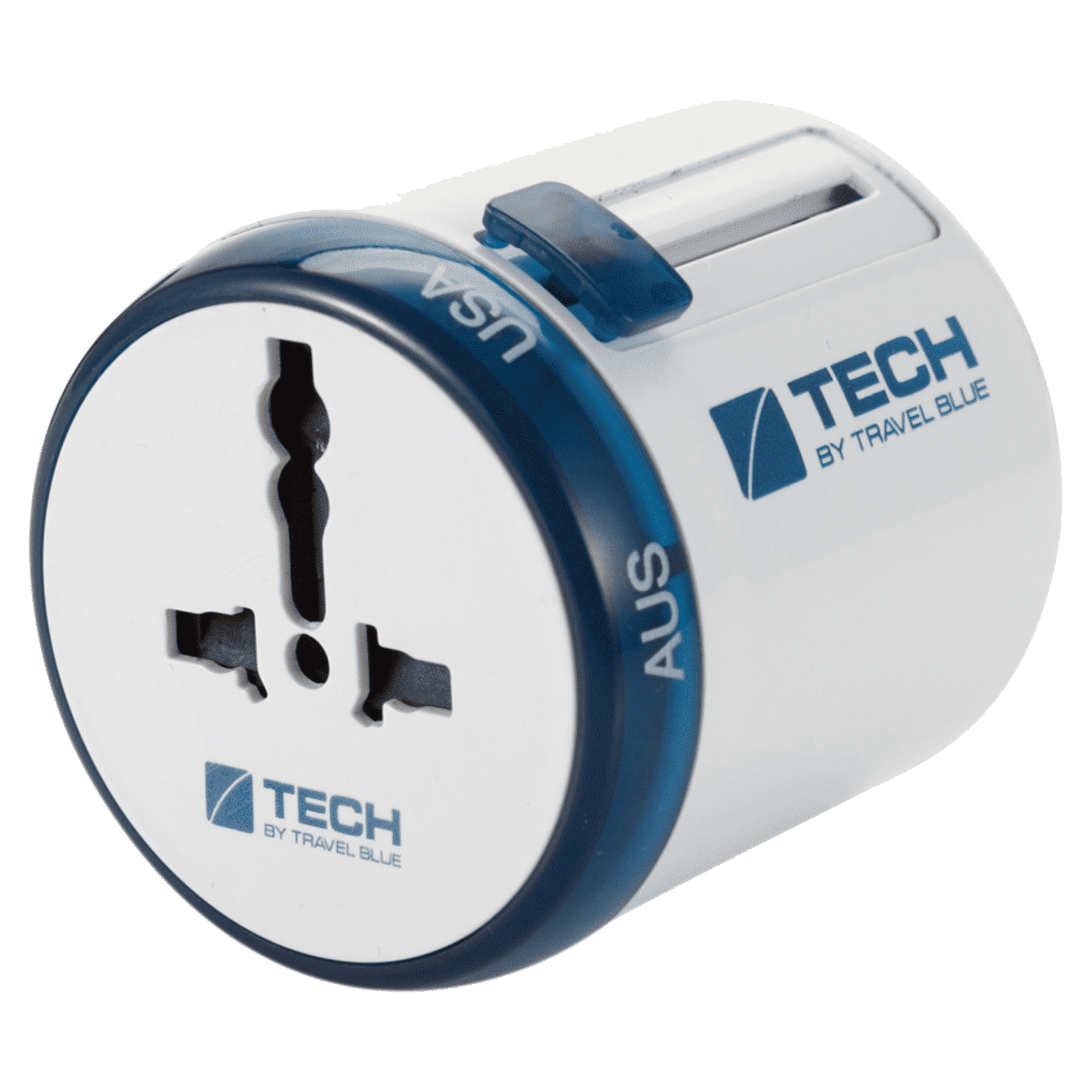 TRAVEL BLUE Twist & Slide World Travel Adaptor (262, White) TRAVEL BLUE Twist & Slide World Travel Adaptor (262, White)_2