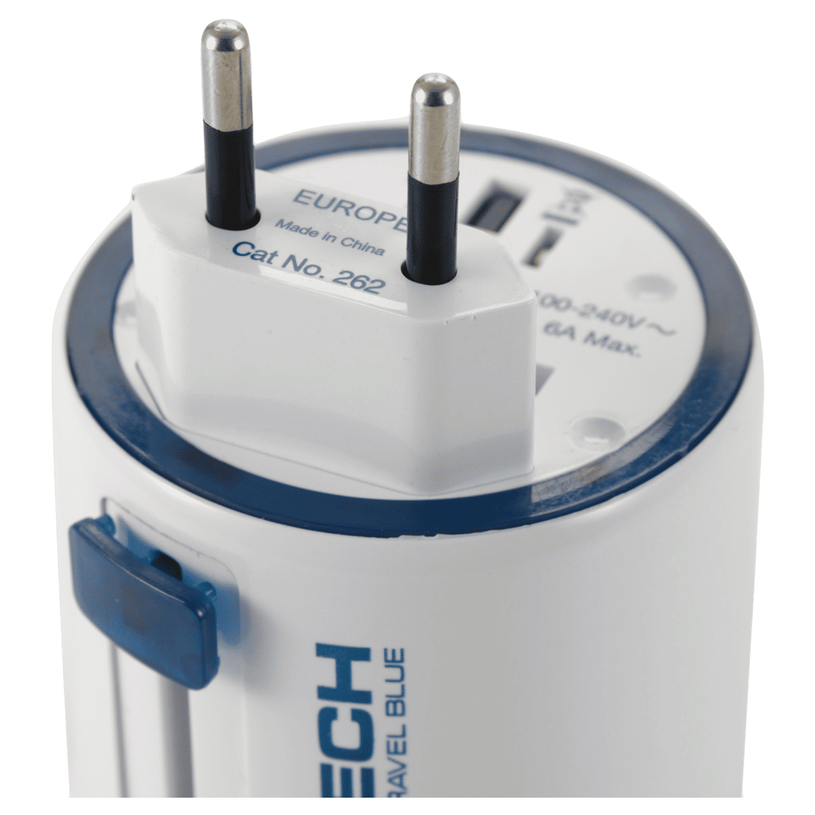TRAVEL BLUE Twist & Slide World Travel Adaptor (262, White) TRAVEL BLUE Twist & Slide World Travel Adaptor (262, White)_6
