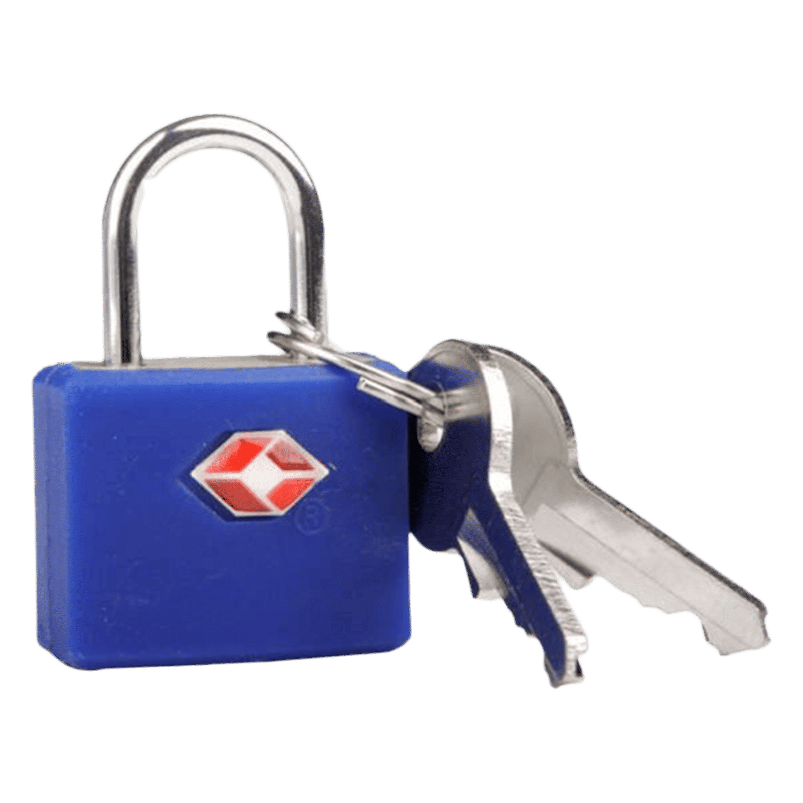 TRAVEL BLUE Identi Keys Locks (TSA Approved, TB-027B, Bright Blue)_1