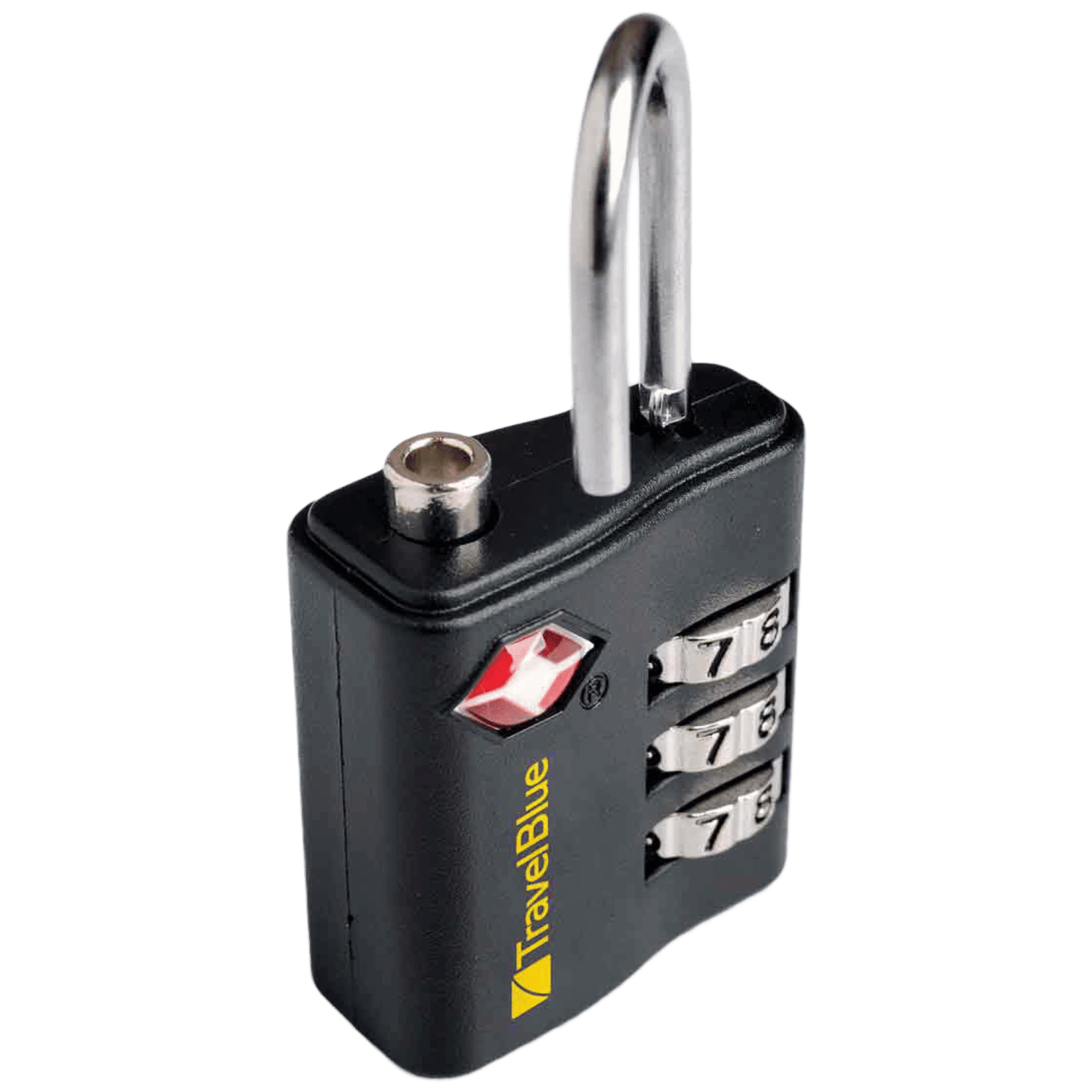 TRAVEL BLUE Numeric Combination Lock (TSA Approved, TB-036BL, Black)_4