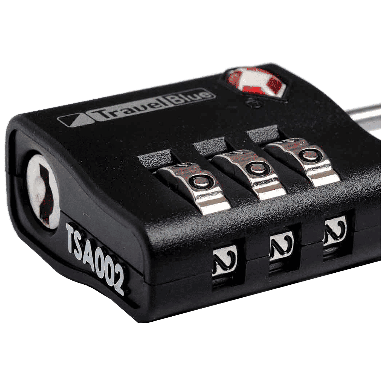 TRAVEL BLUE Numeric Combination Lock (TSA Approved, TB-036BL, Black)_5