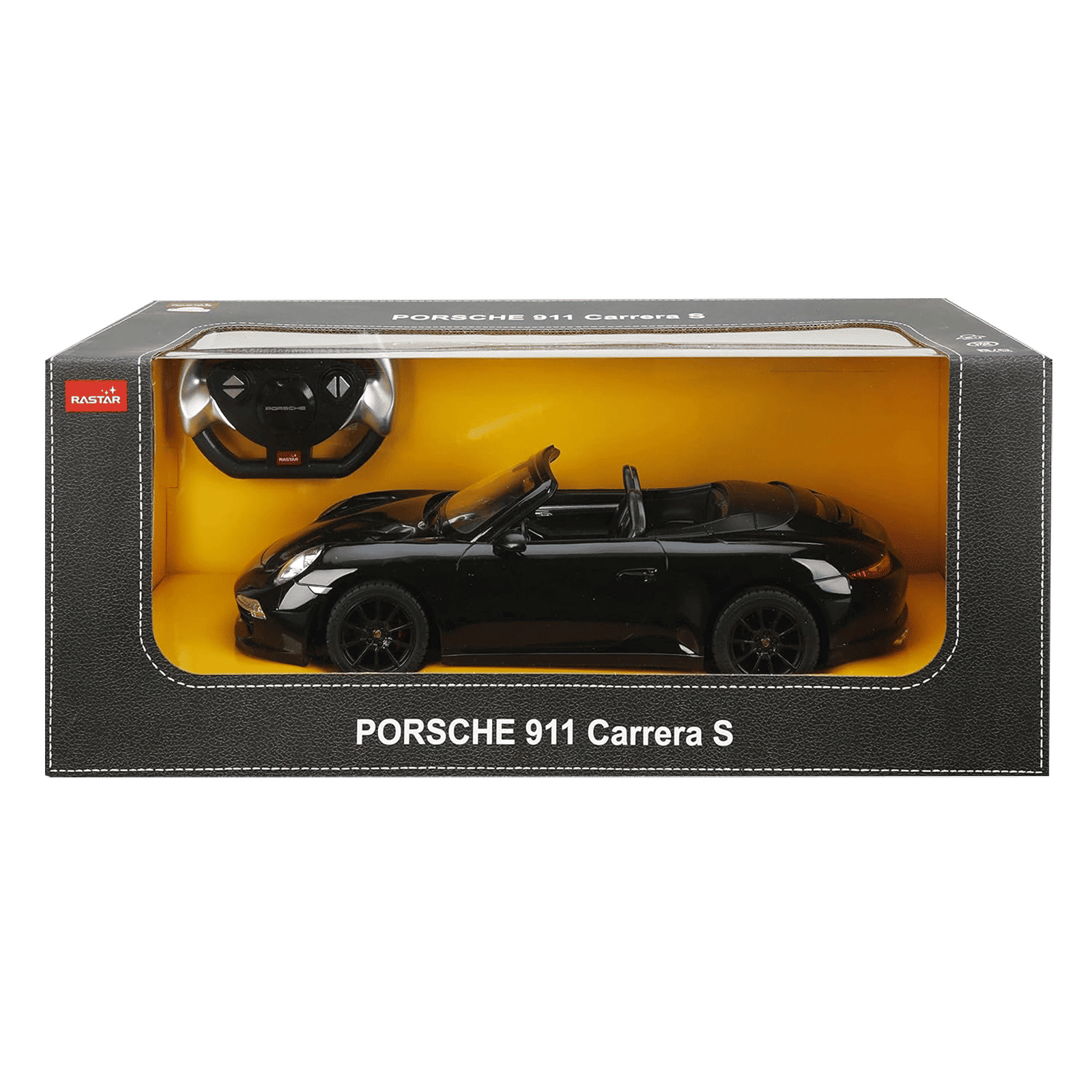 Porsche 911 Carrera S Cabriolet 1:12 Remote Controlled Car (SW-564, Black) Porsche 911 Carrera S Cabriolet 1:12 Remote Controlled Car (SW-564, Black)_5