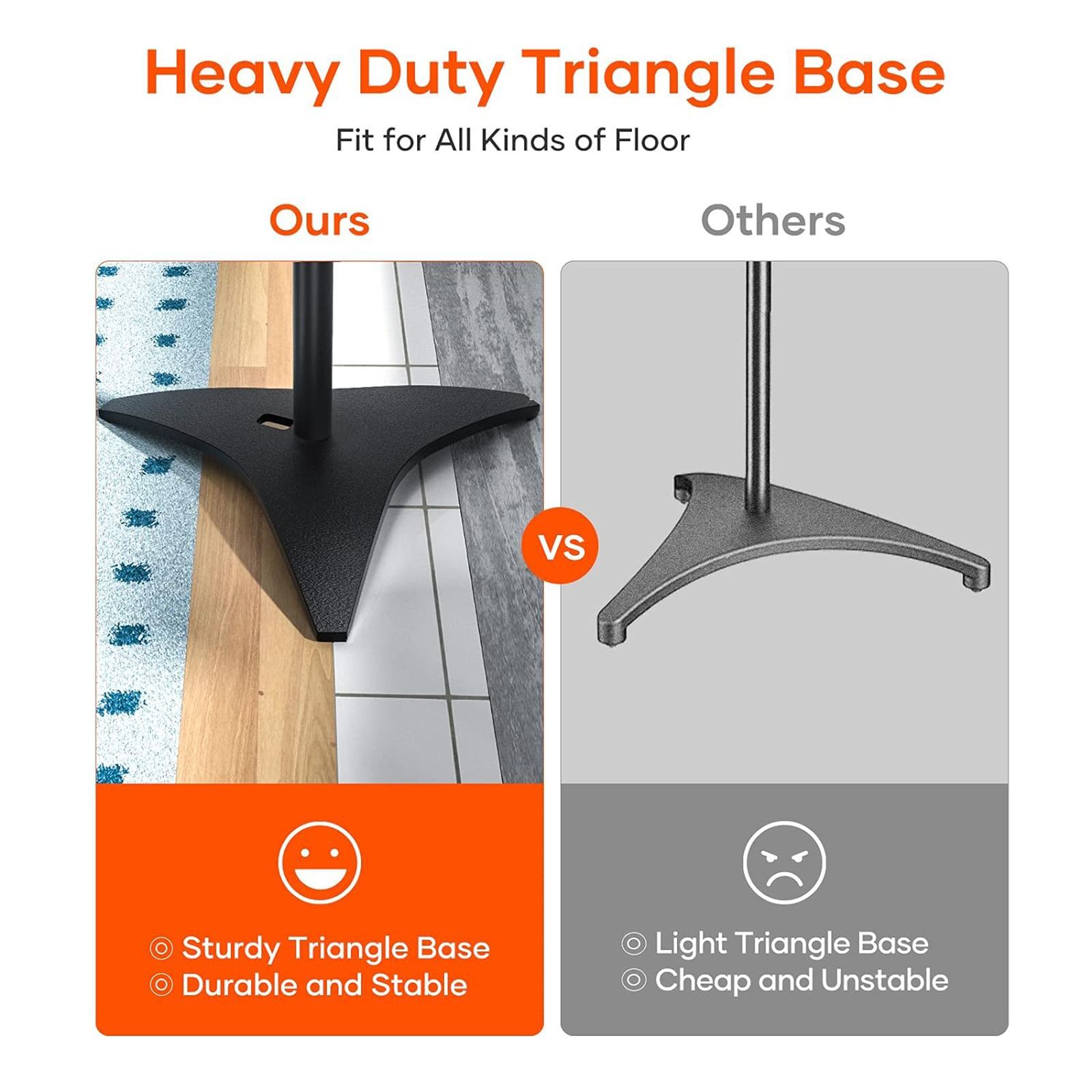 BOSE UFS-20 Series II Universal Floor Stand (Slender Metal, Black)_8