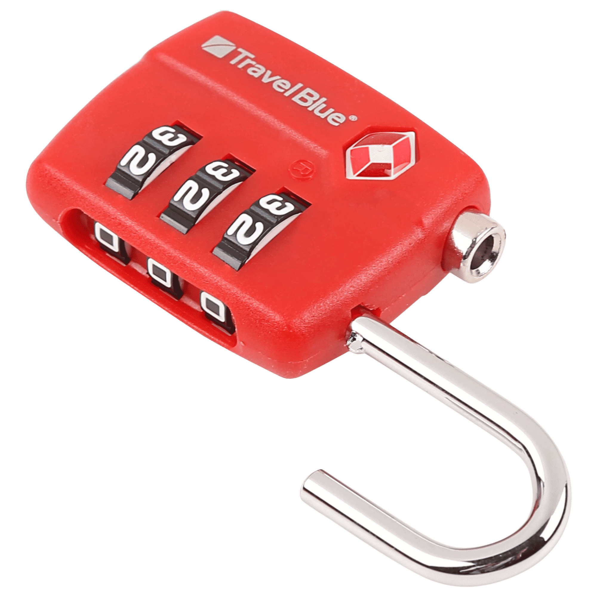 TRAVEL BLUE Combination TSA Lock (38, Red)_4