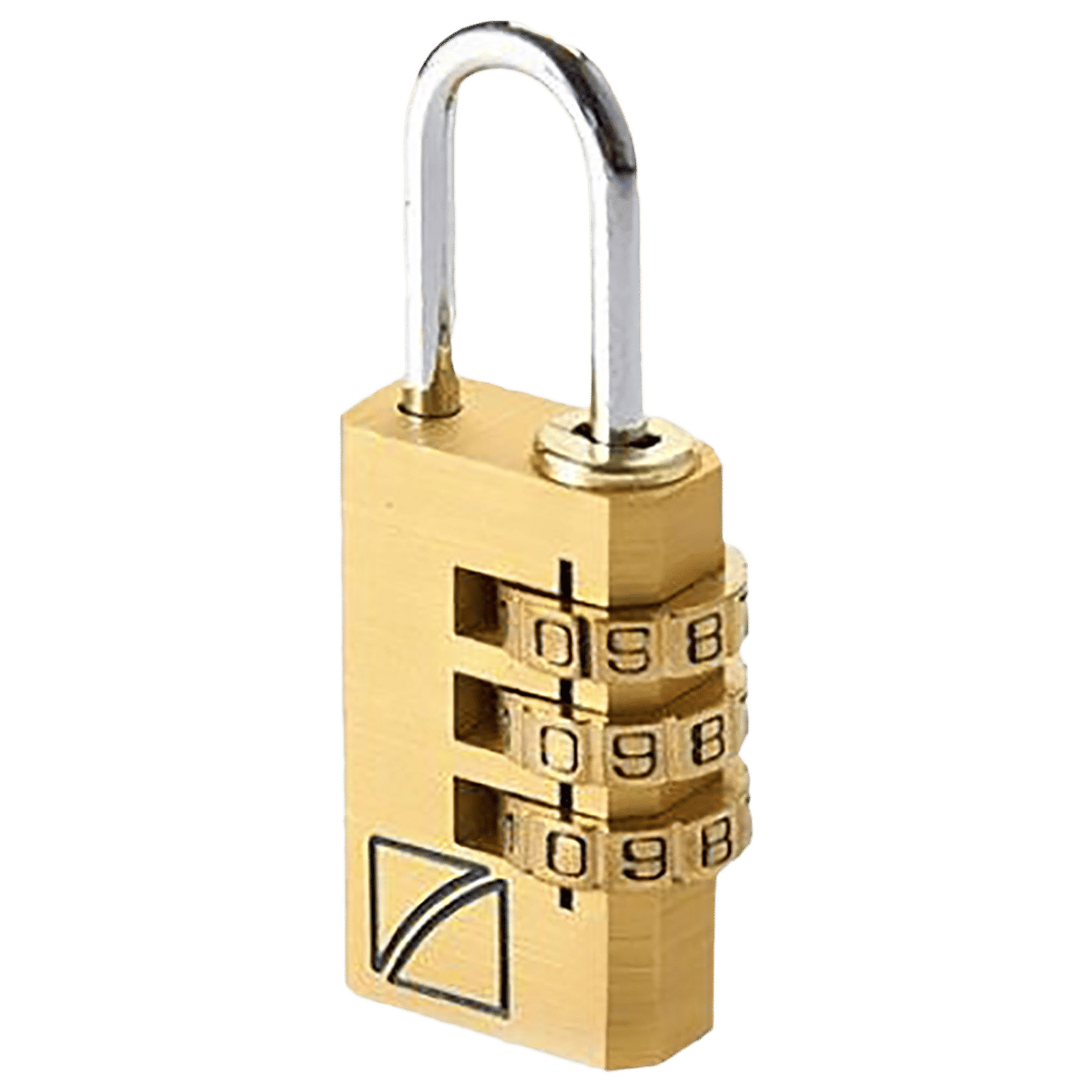 TRAVEL BLUE Numeric Combination Lock (3 Dial Combination, TB-031GD, Gold)_2