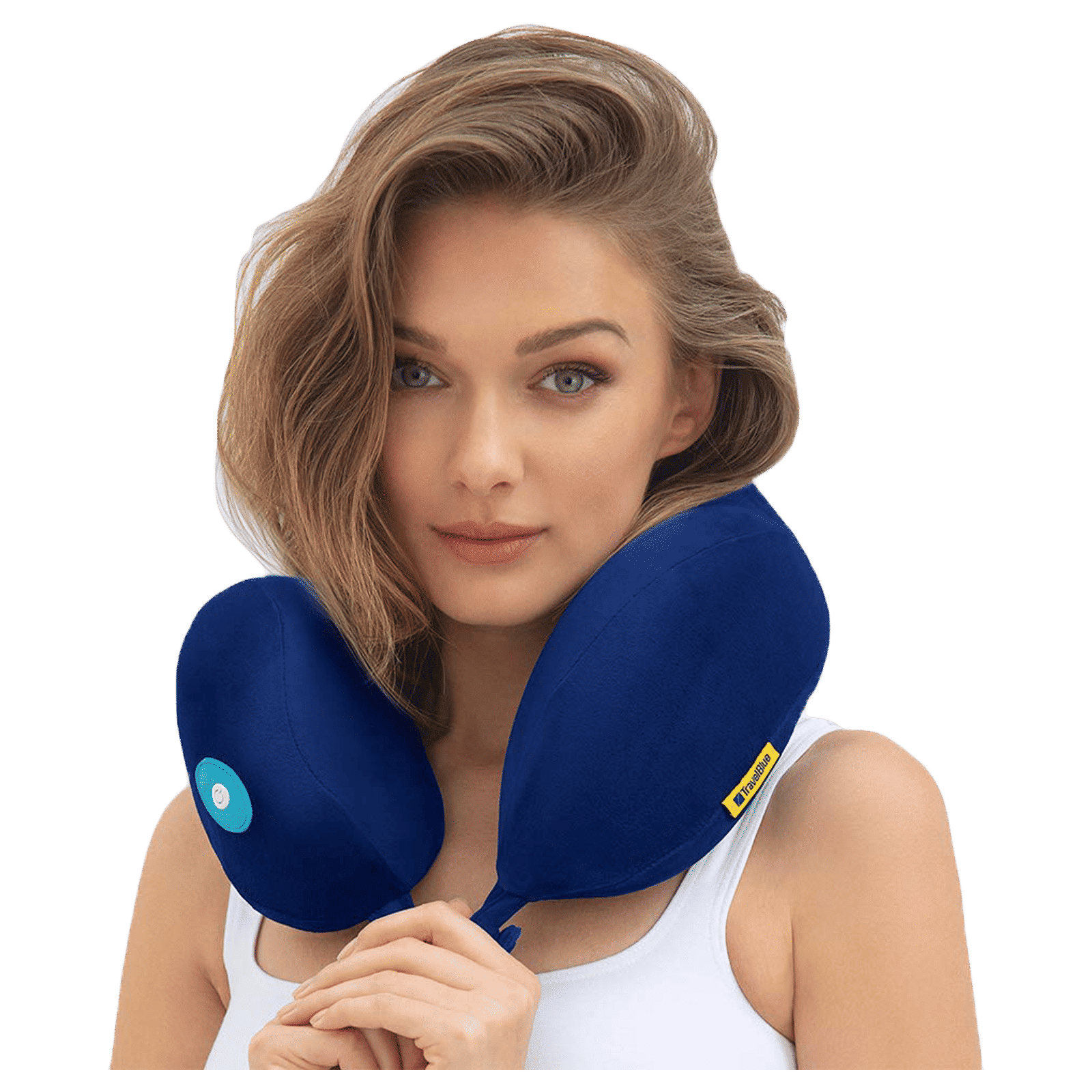 TRAVEL BLUE Massage Tranquility Pillow (TRAVEL BLUE 217, Blue)_13