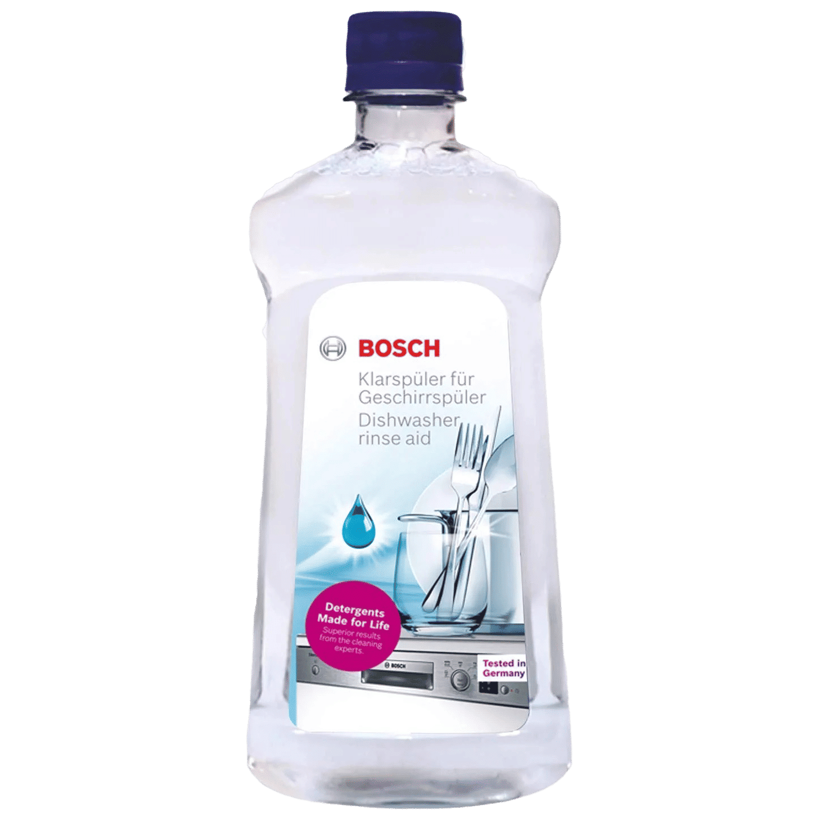 BOSCH Rinse Aid for Dishwasher ( 400 ml, 17001310, Blue)_1