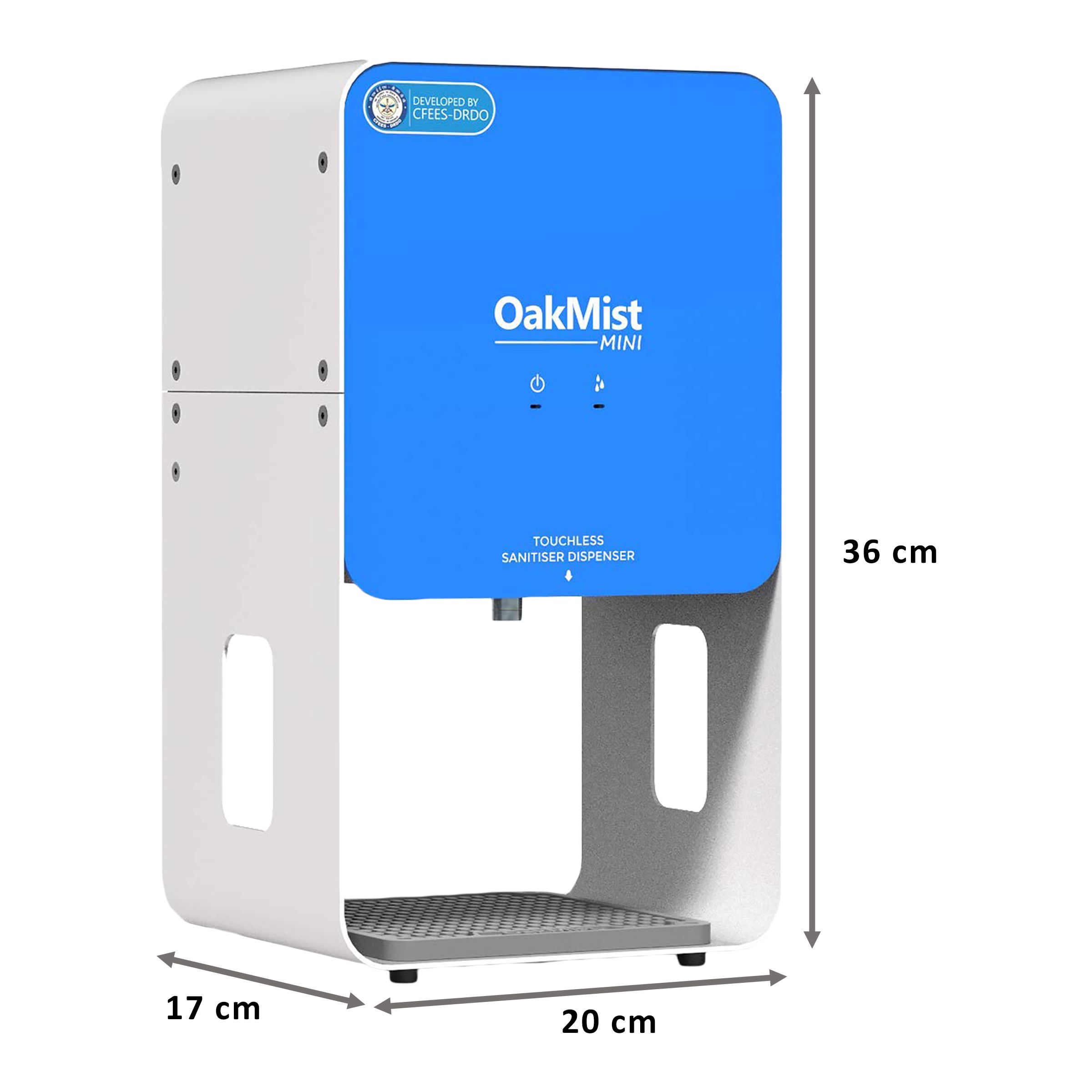 OakMist Mini Automatic Sanitizer Dispenser (Touchless Sanitizer Dispenser, 95102, White)_2