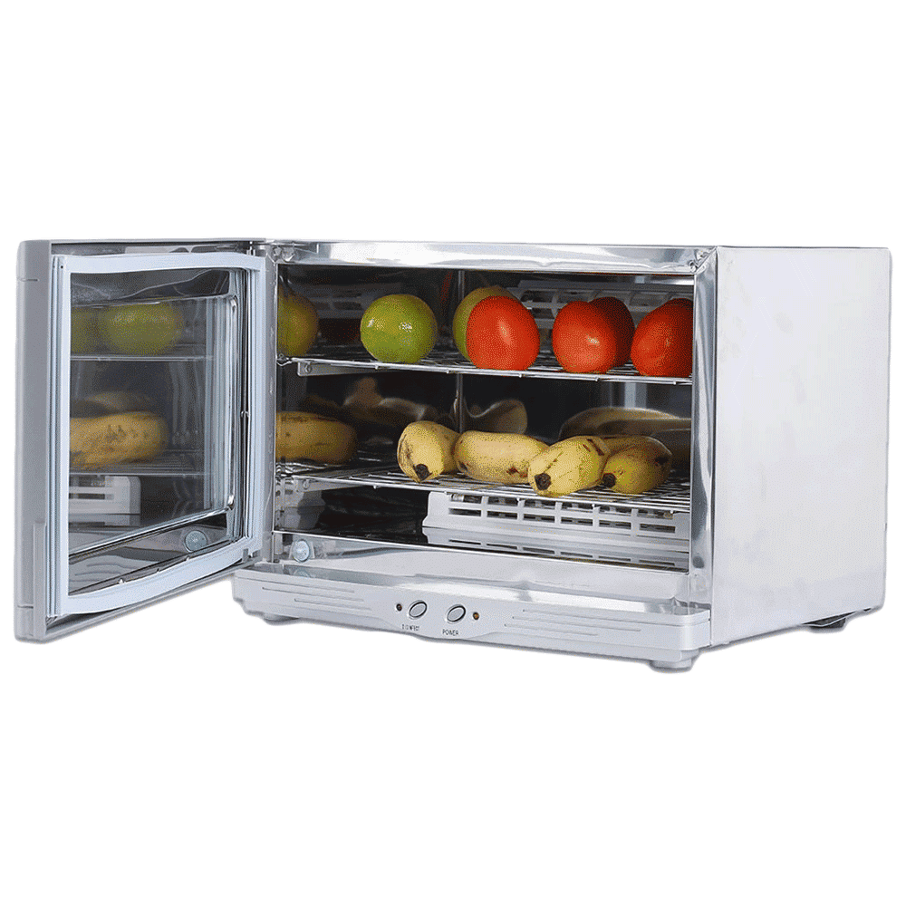 WONDERCHEF Torino Electric UVC Sanitizing Oven (Certified By ATCC, 63153576, Silver)_5