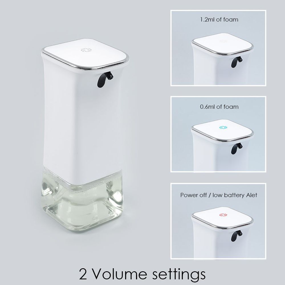 WONDERCHEF Battery Powered Automatic Soap Dispenser (Convenient and Secure, 63153571, White)_5