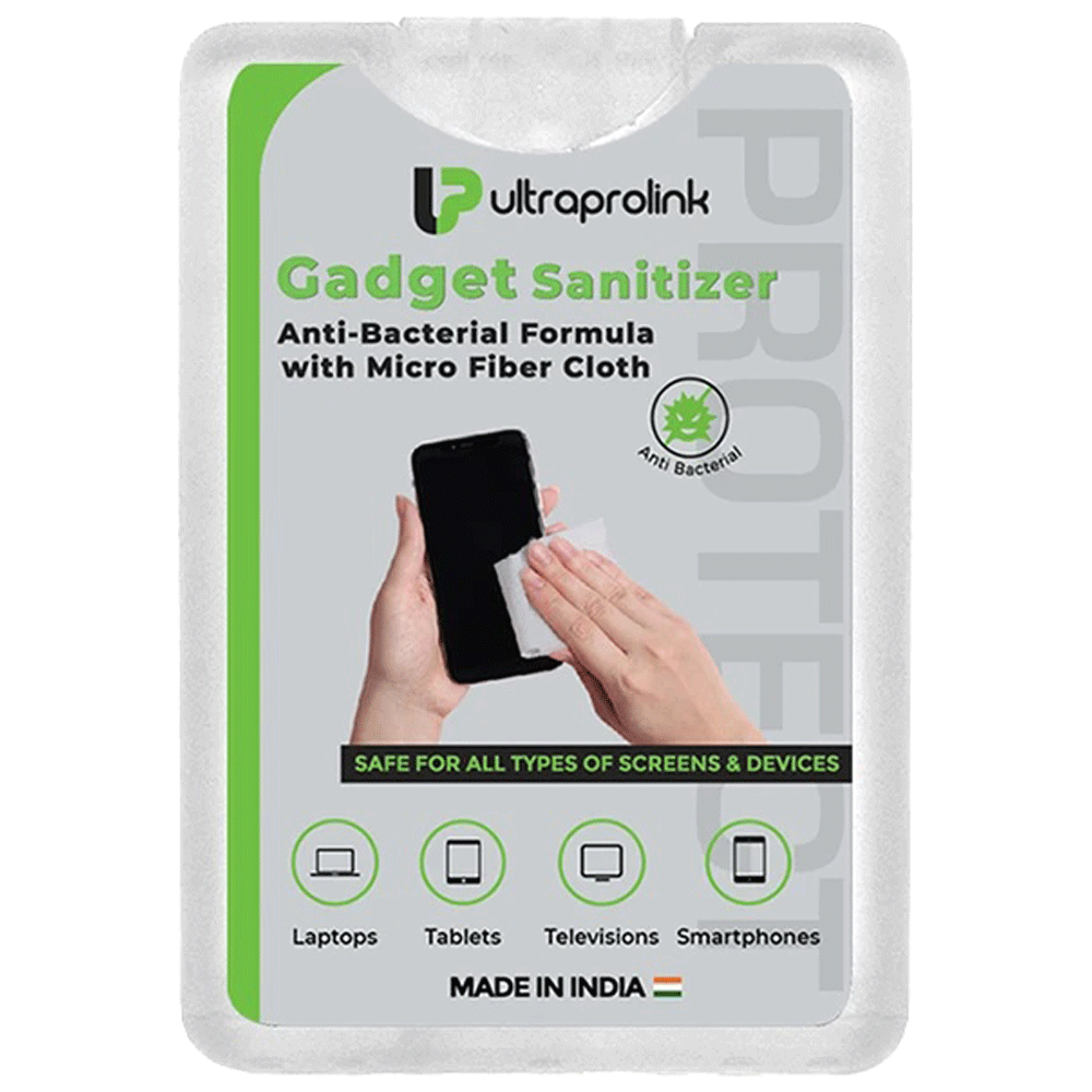 Ultraprolink Cleaning Kit For Laptops, Tablet & Mobiles (Anti-Static Formula, UM1031, Transparent)_1