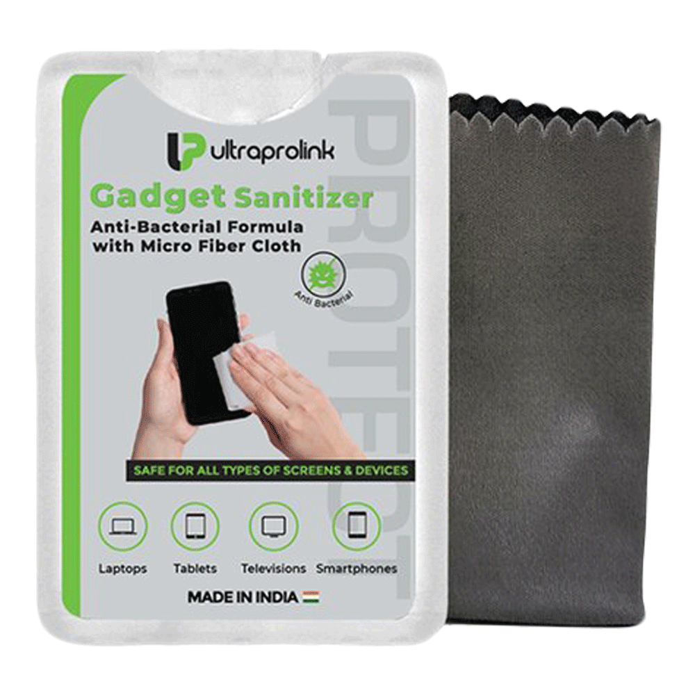 Ultraprolink Cleaning Kit For Laptops, Tablet & Mobiles (Anti-Static Formula, UM1031, Transparent)_2