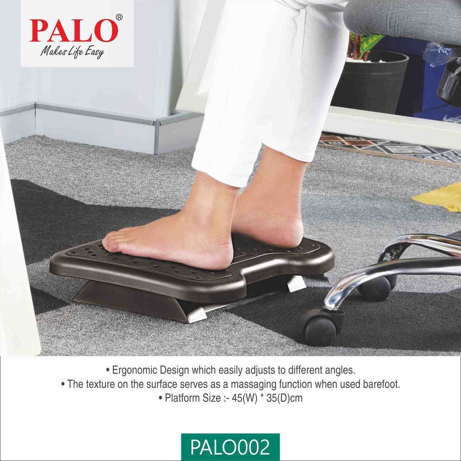 PALO PALO002 Massager (Anti-Skid Base, Kanfa259, Black)_9
