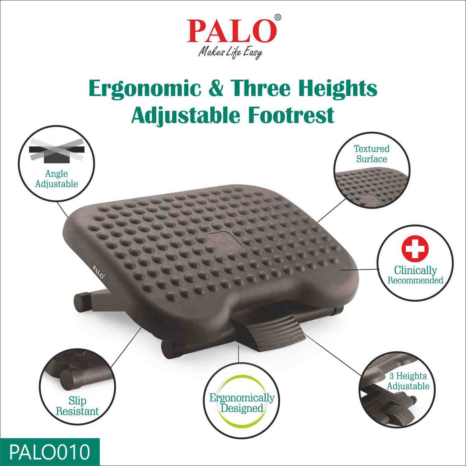 PALO PALO010 Massager (Rubber Padded Backing, Kanfa288, Black)_10