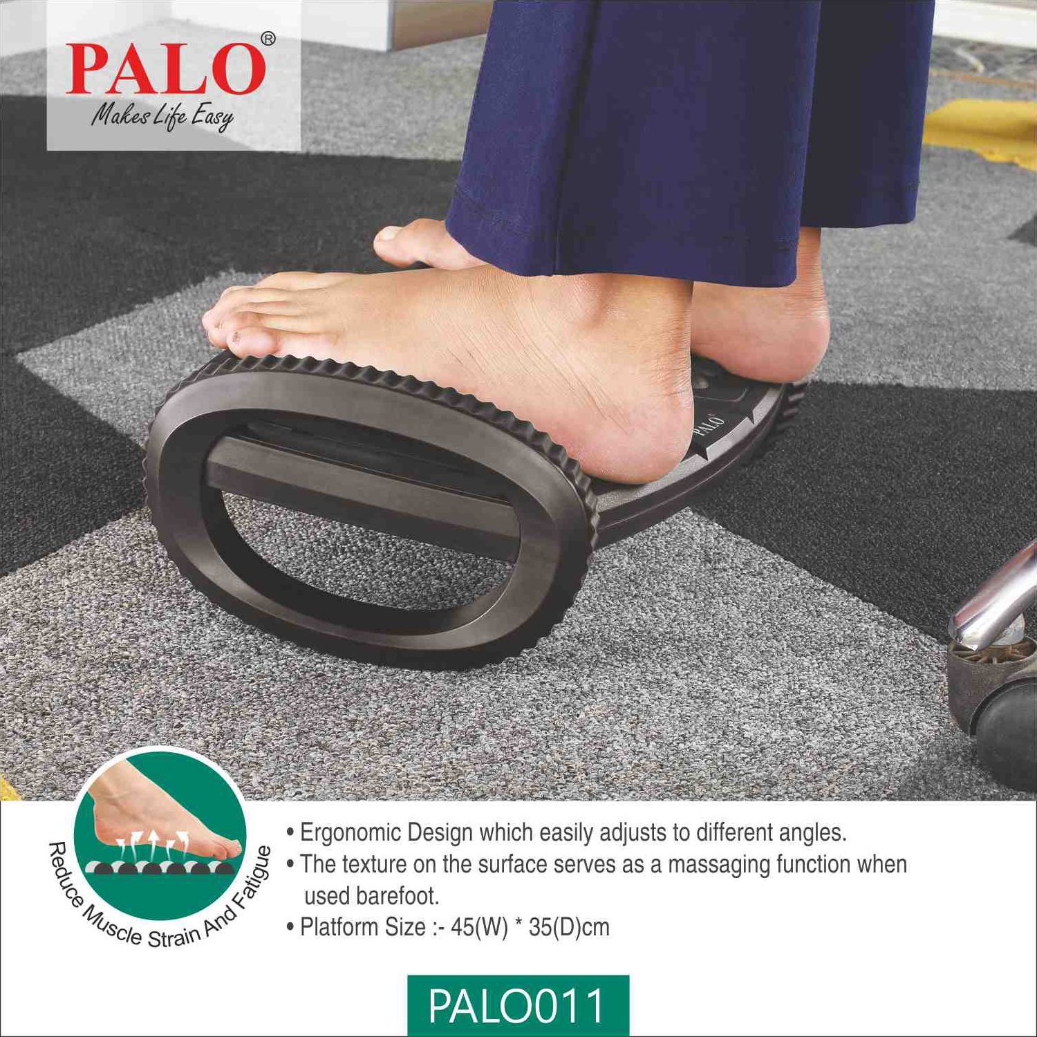 PALO PALO011 Massager (Rubber Padded Backing, Kanfa293, Black)_7