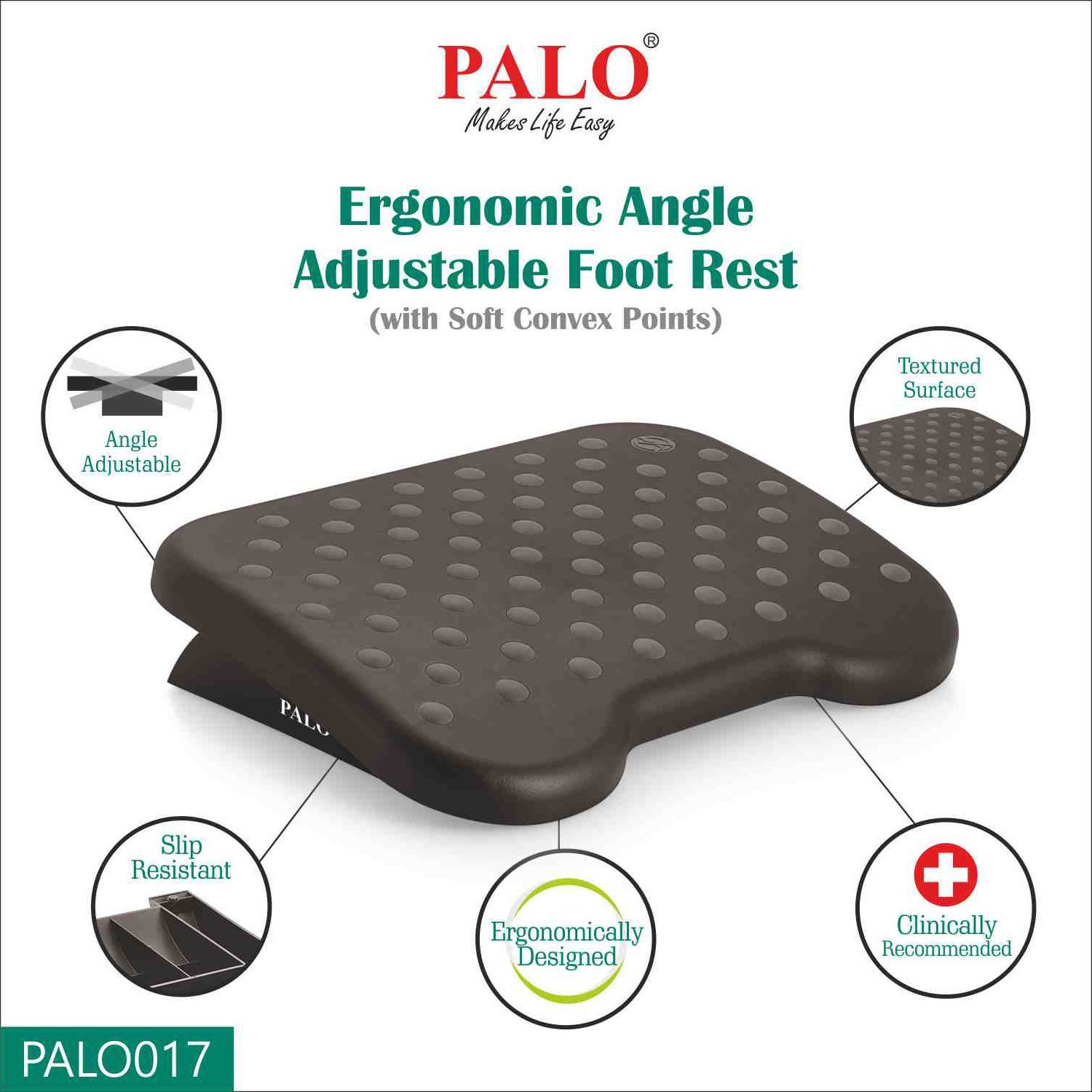 PALO PALO017 Massager (Non-Slip Feet, Black)_4
