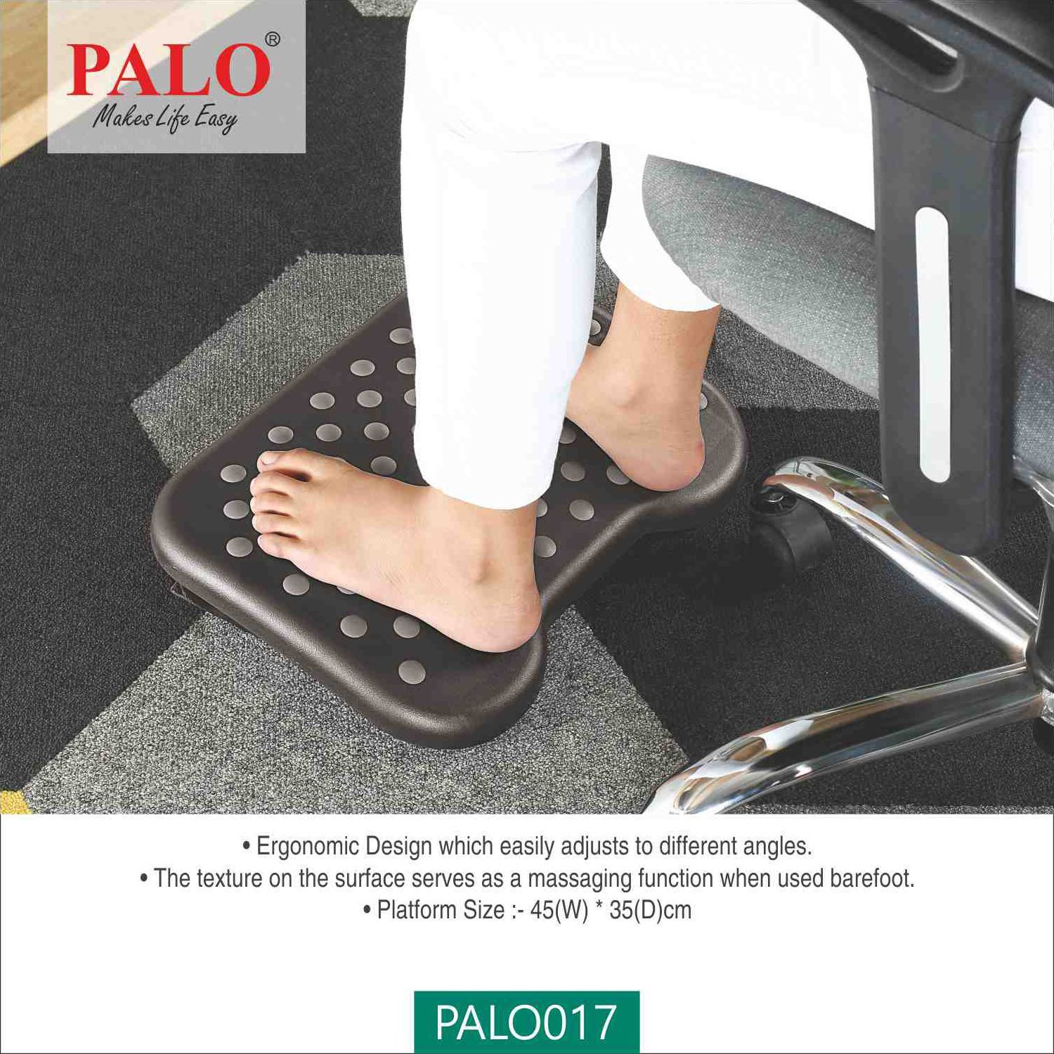 PALO PALO017 Massager (Non-Slip Feet, Black)_7