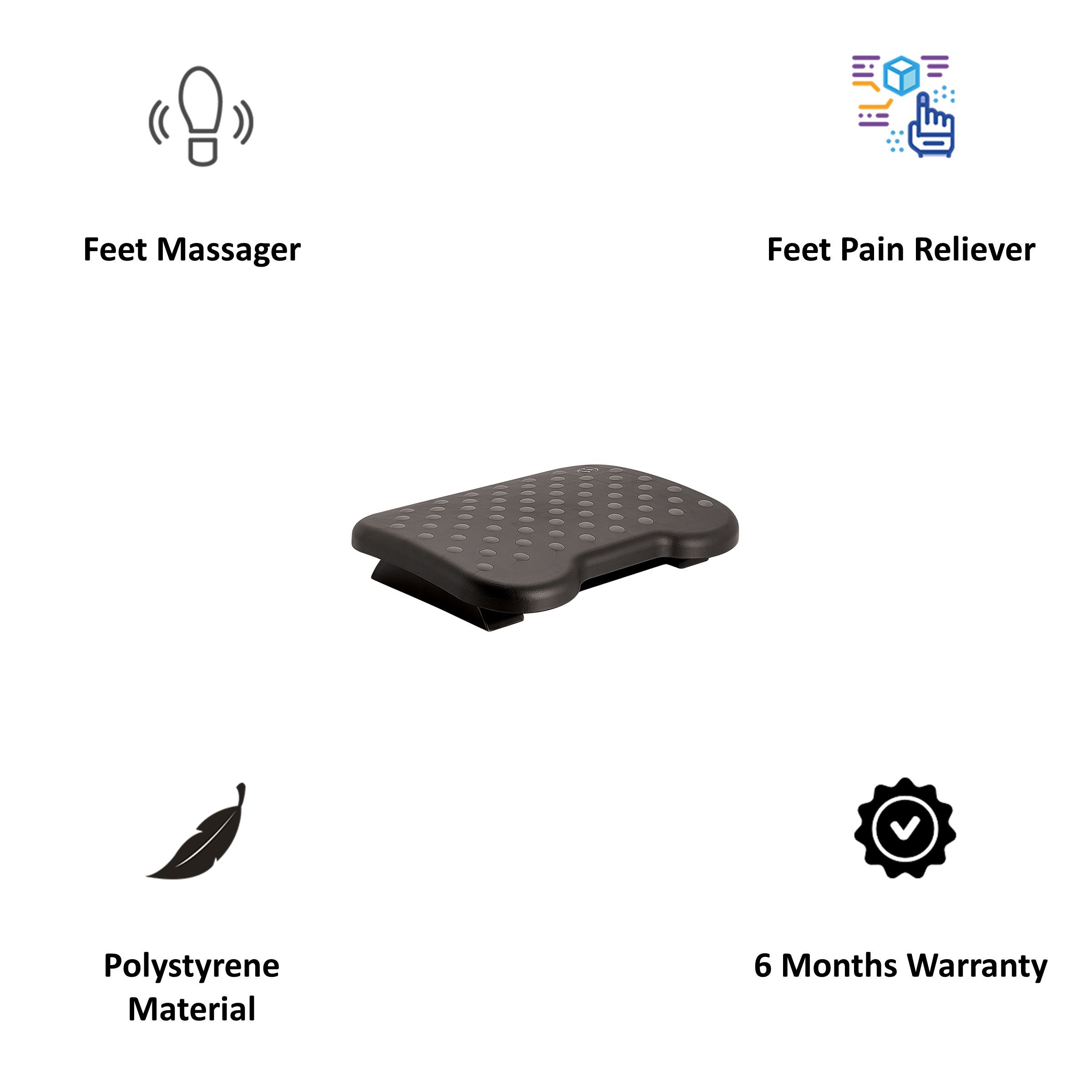 PALO PALO017 Massager (Non-Slip Feet, Black)_3