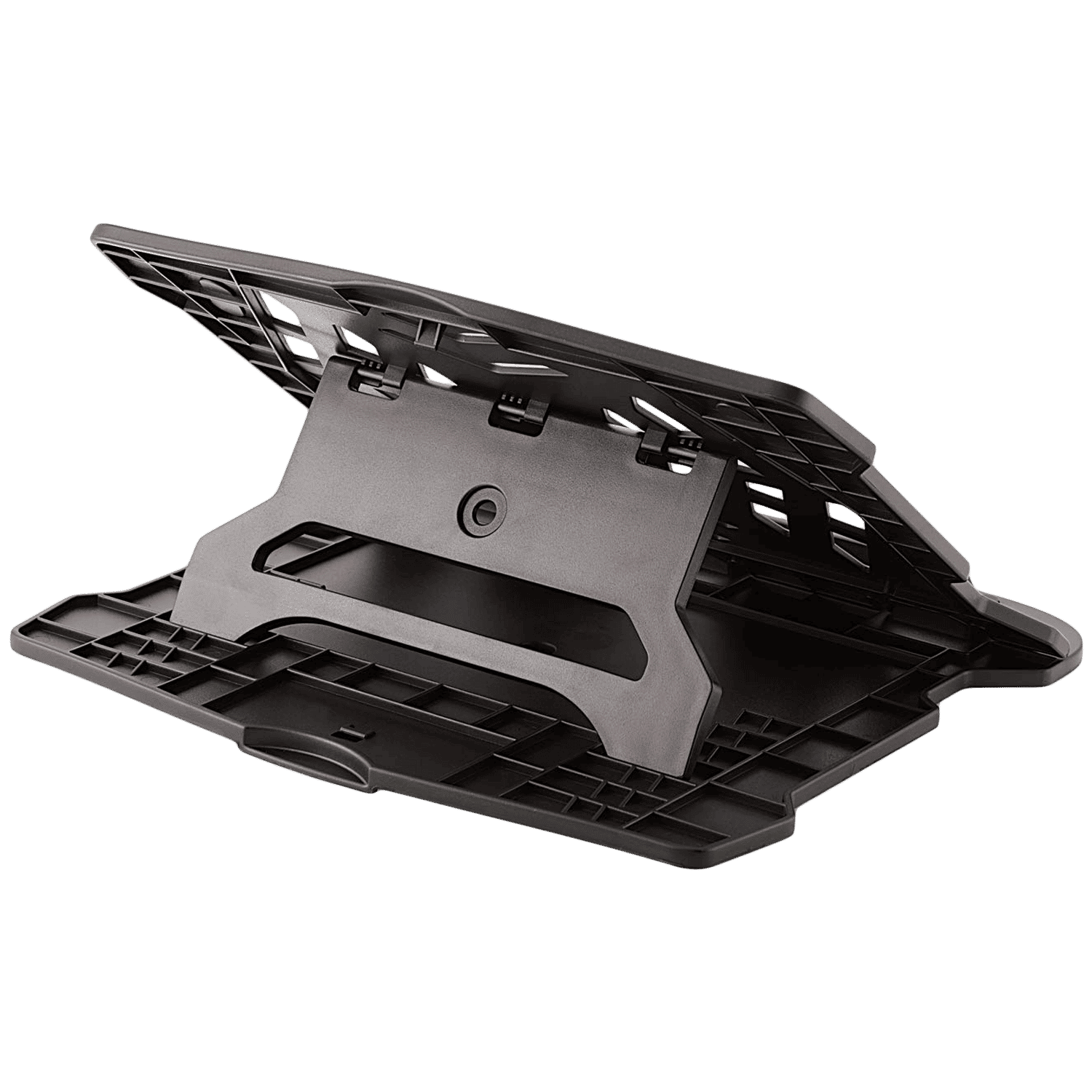PALO PALO018 Laptop Stand For Laptop (Ergonomic Design, Black)_3
