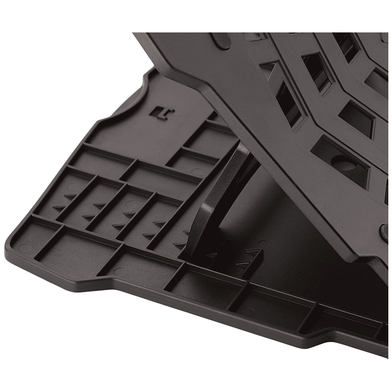 PALO PALO018 Laptop Stand For Laptop (Ergonomic Design, Black)_7