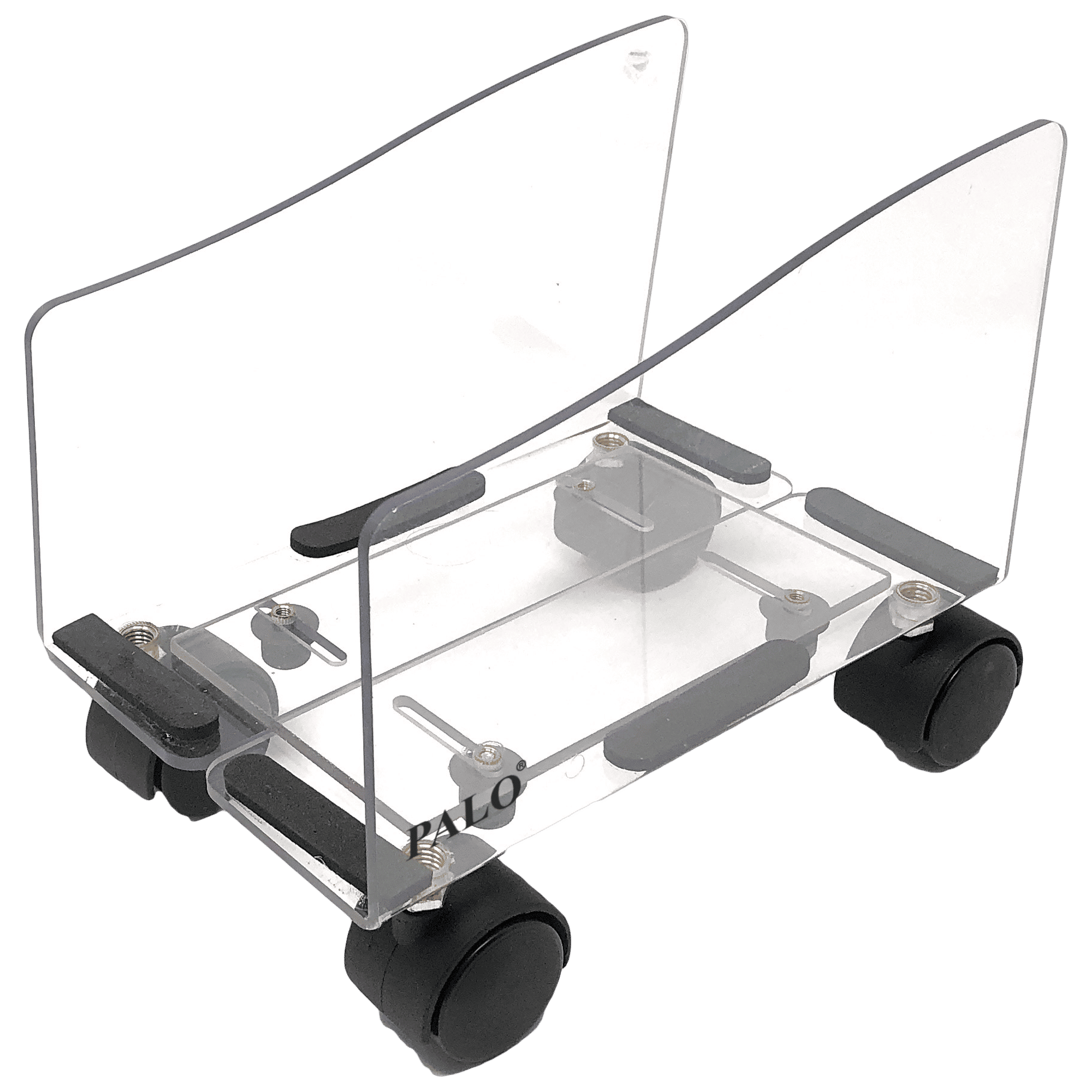 PALO CPU Stand For CPU (Adjustable Width, PALO022, Transparent) PALO CPU Stand For CPU (Adjustable Width, PALO022, Transparent)_1