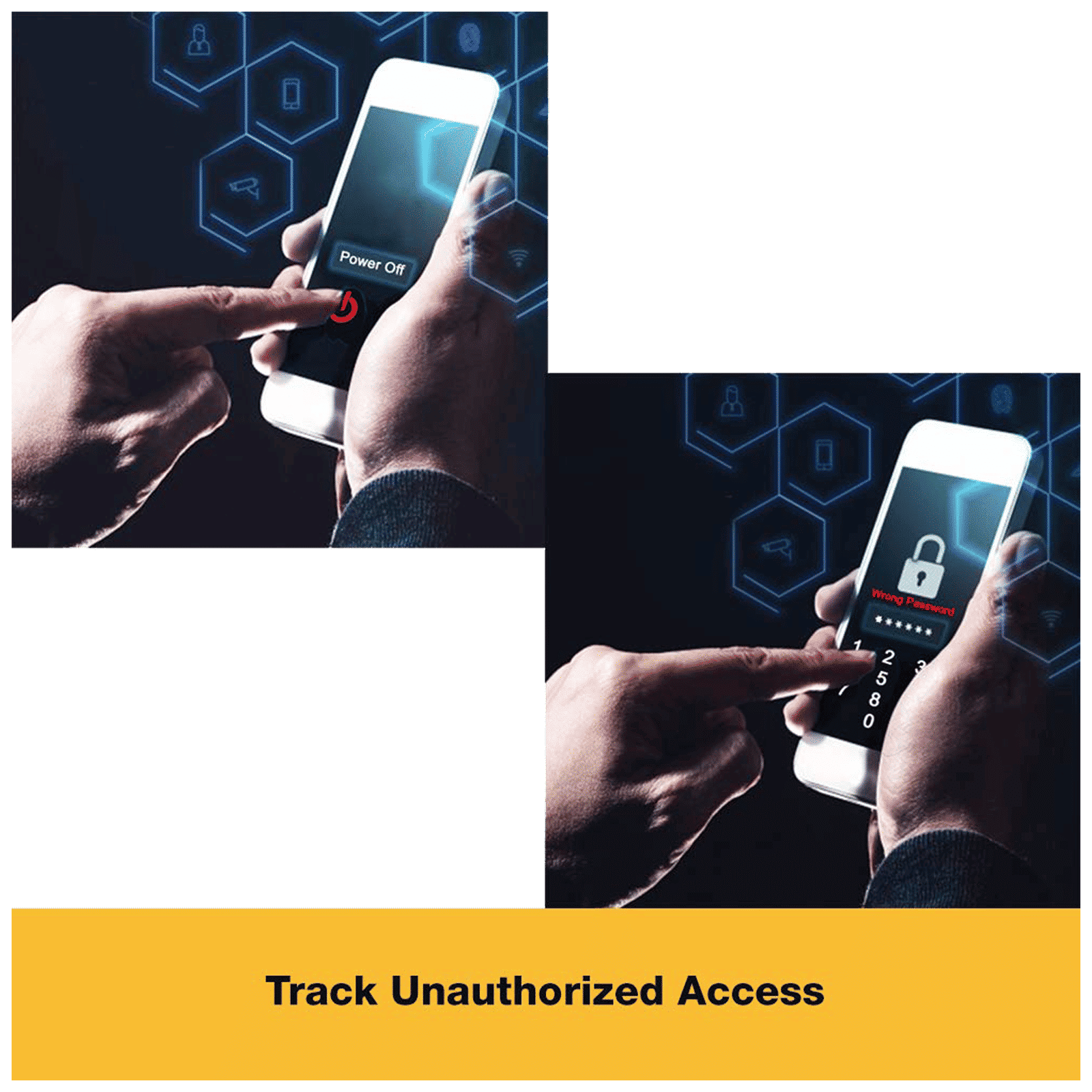 tag8 Digital Phone Recovery Tag (AI Enabled, 800020, Black)_8